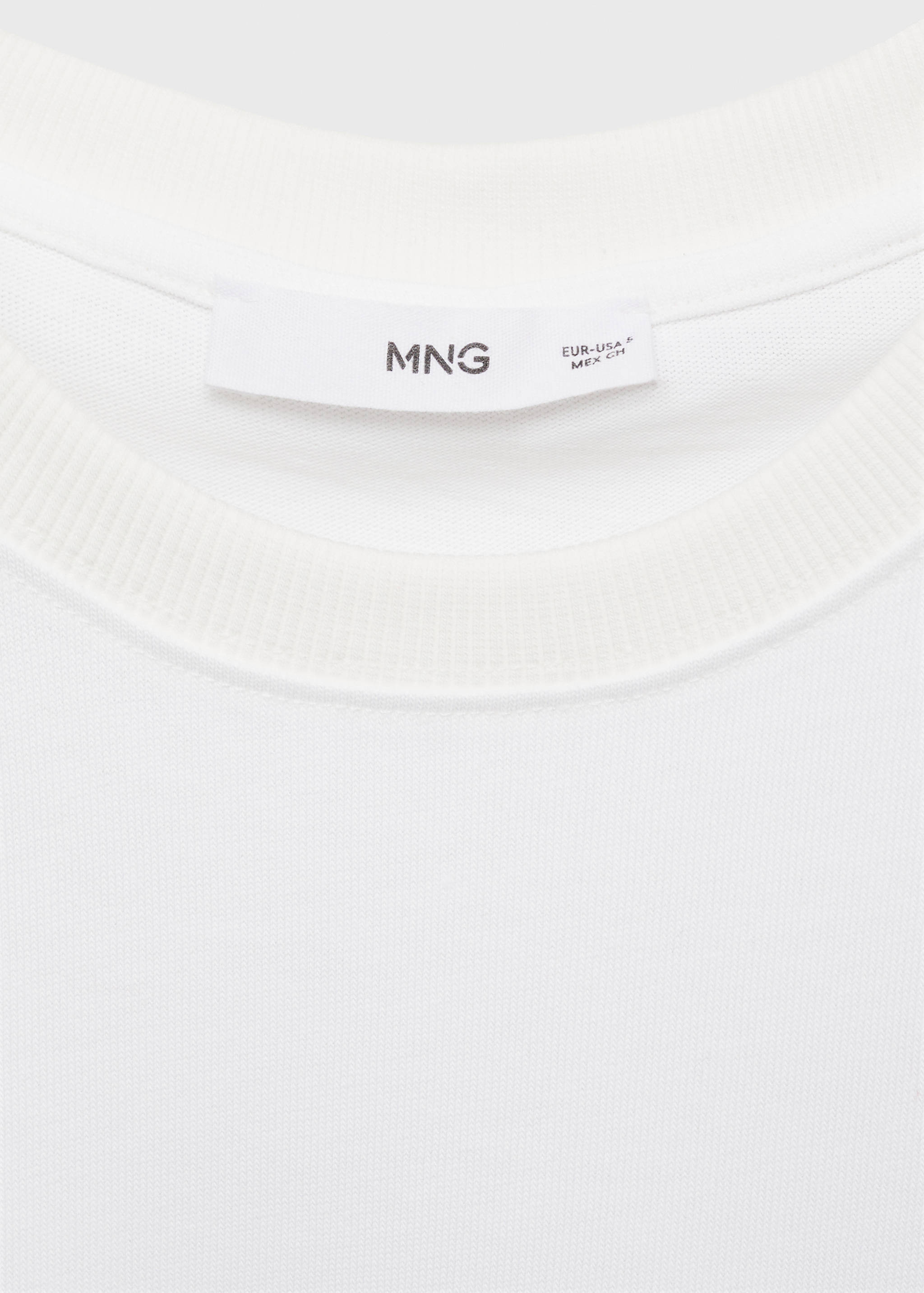 Short-sleeved cotton t-shirt - Details of the article 8