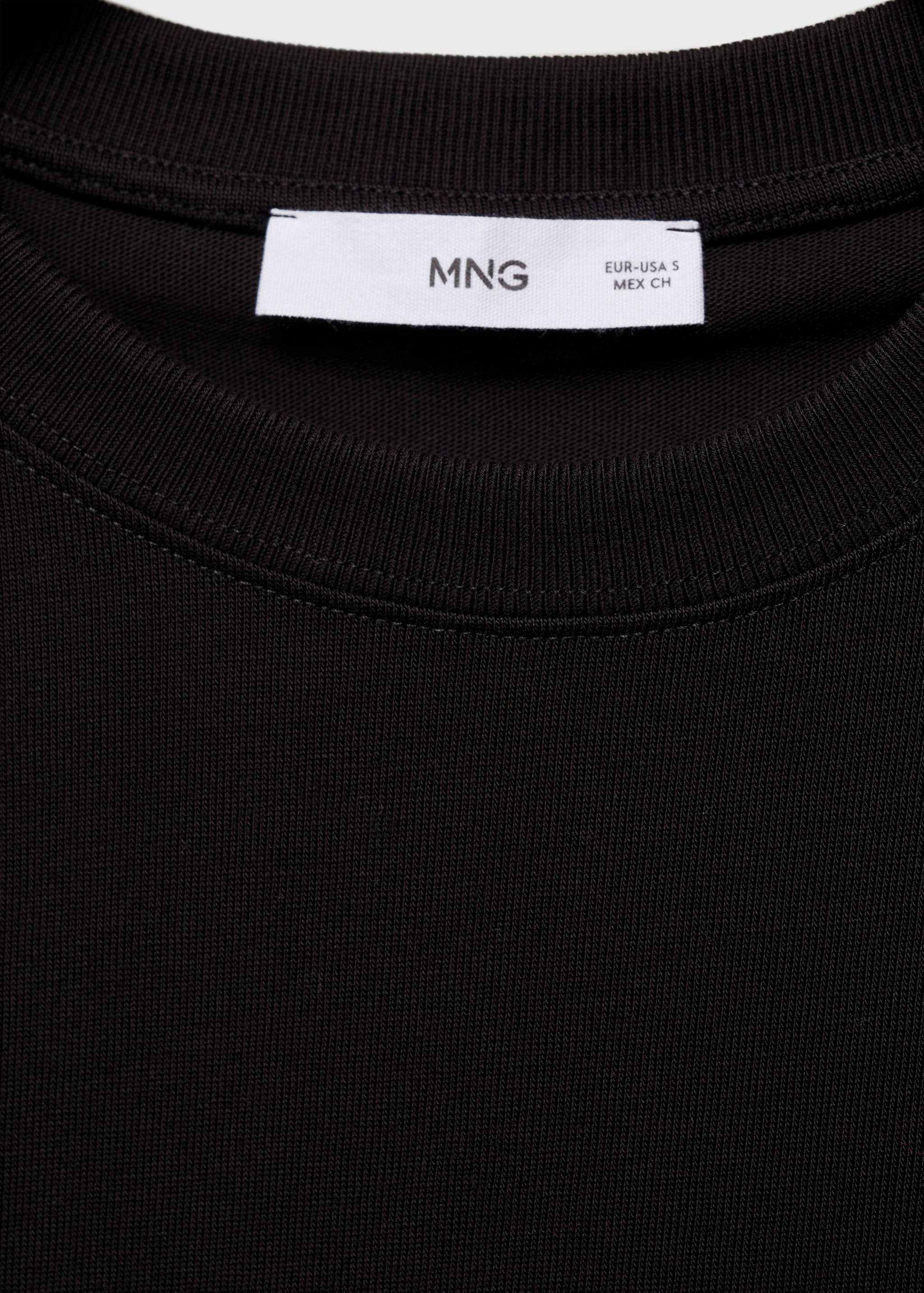 Short-sleeved cotton t-shirt - Details of the article 8