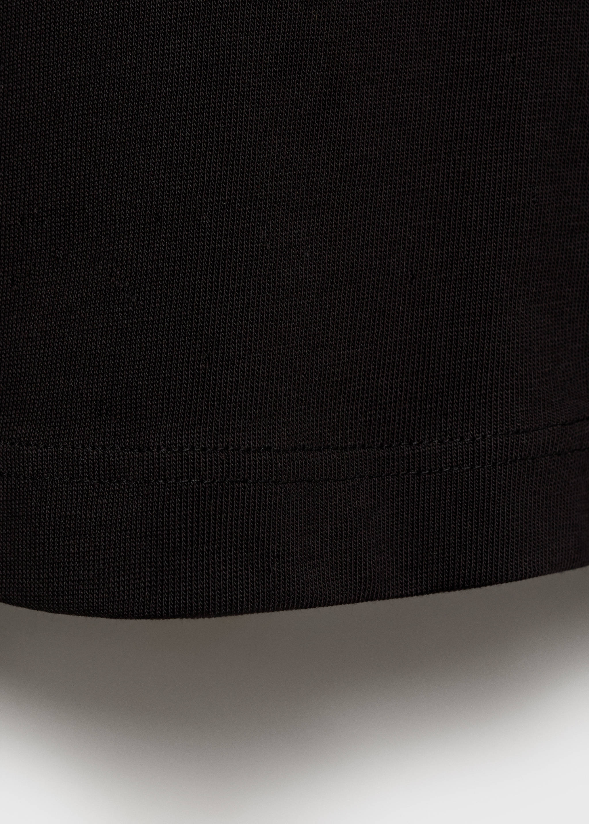 Short-sleeved cotton t-shirt - Details of the article 0