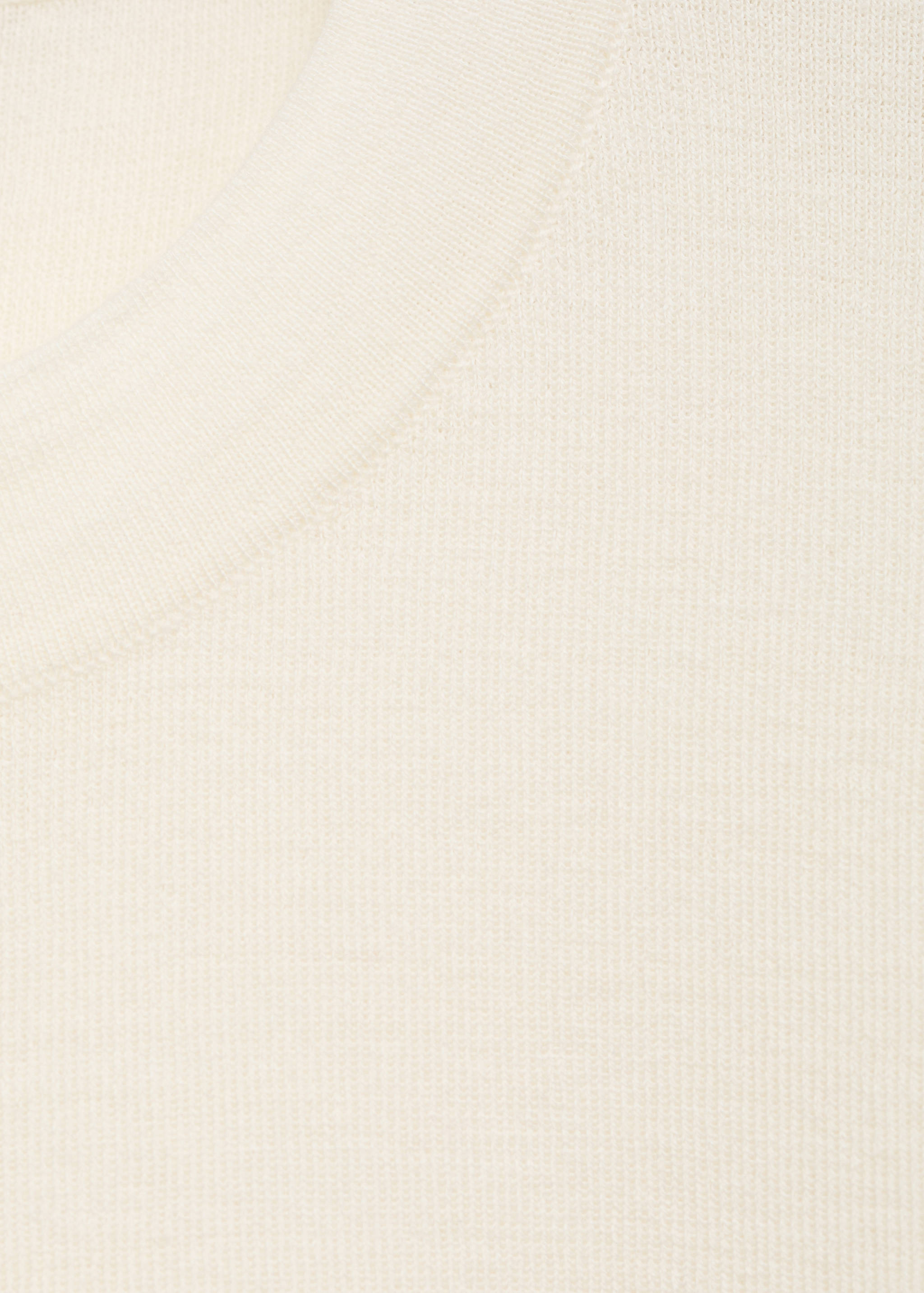 Short-sleeved wool-blend sweater - Details of the article 8