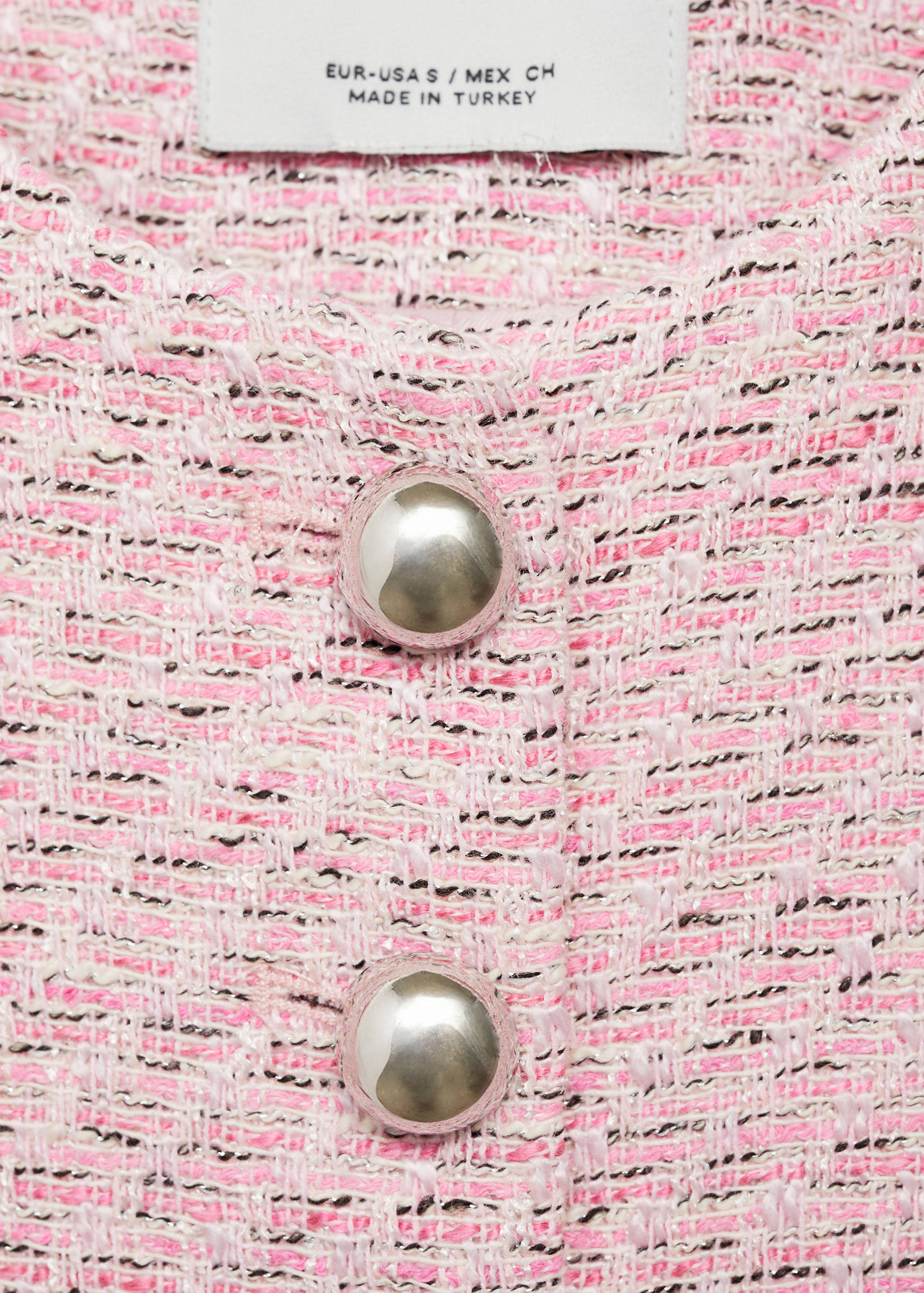 Veste tweed cintréeVeste tweed cintrée - Détail de l'article 8