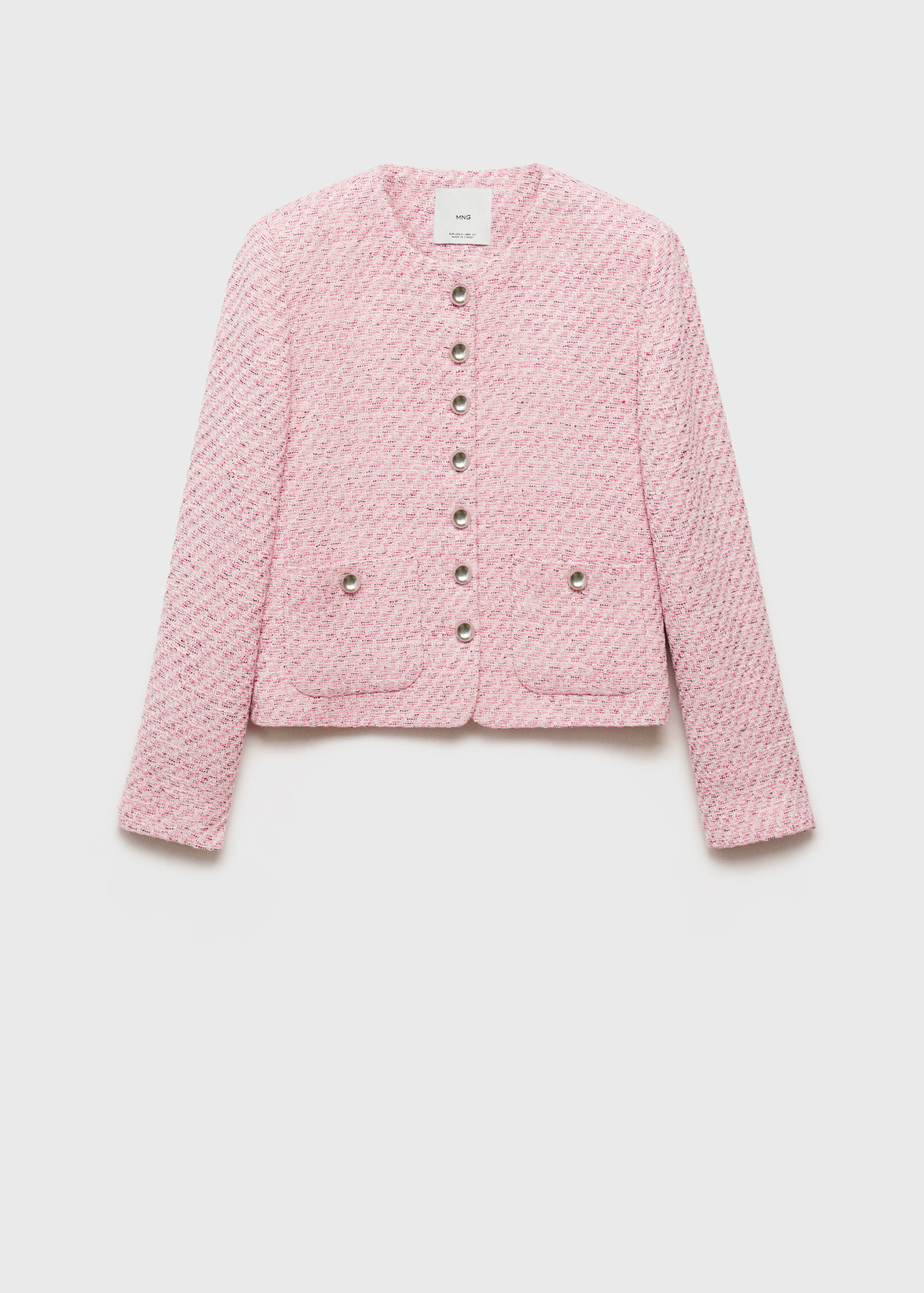 Fitted tweed jacket - Article without model