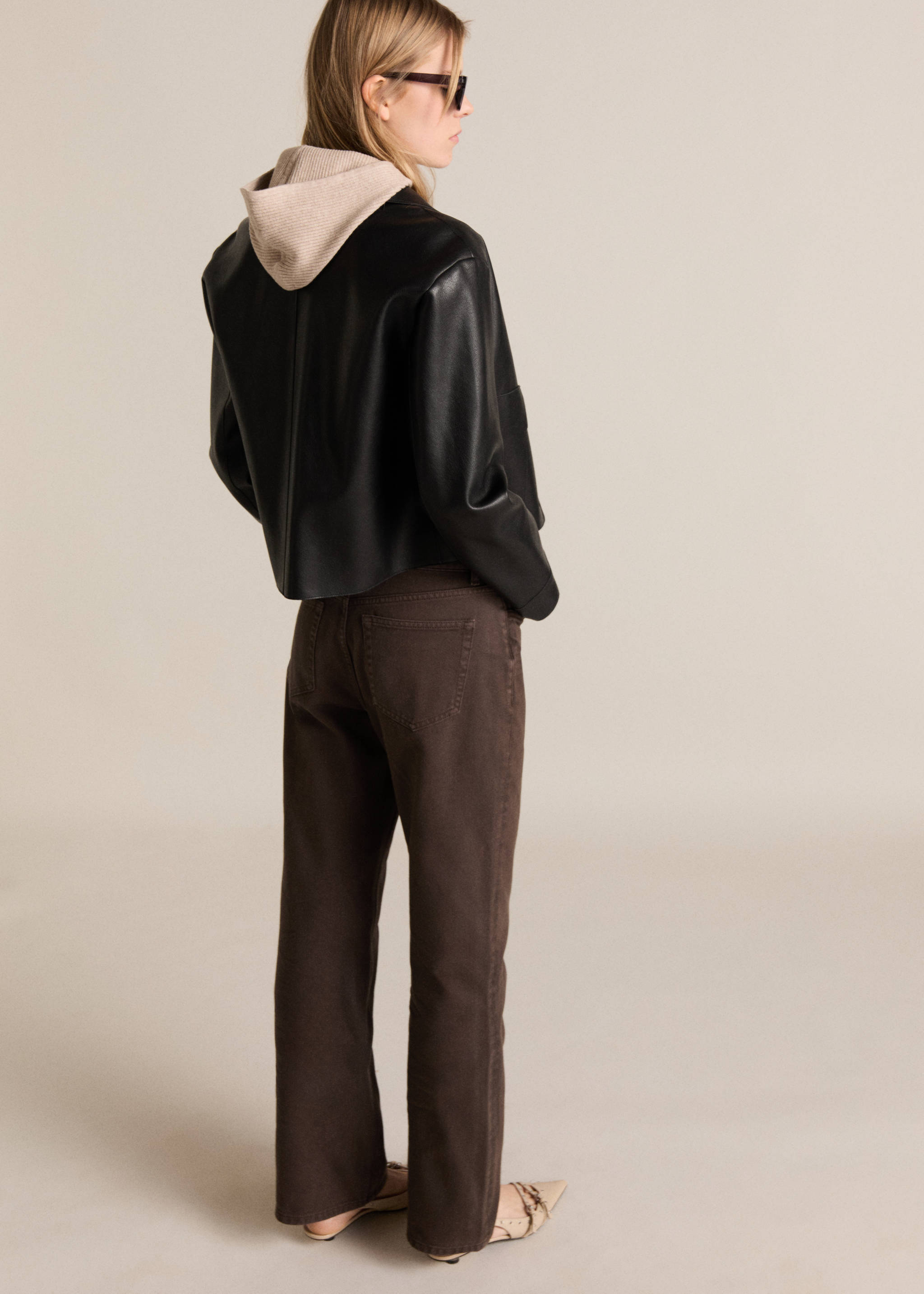 Jean droit taille haute - Verso de l’article