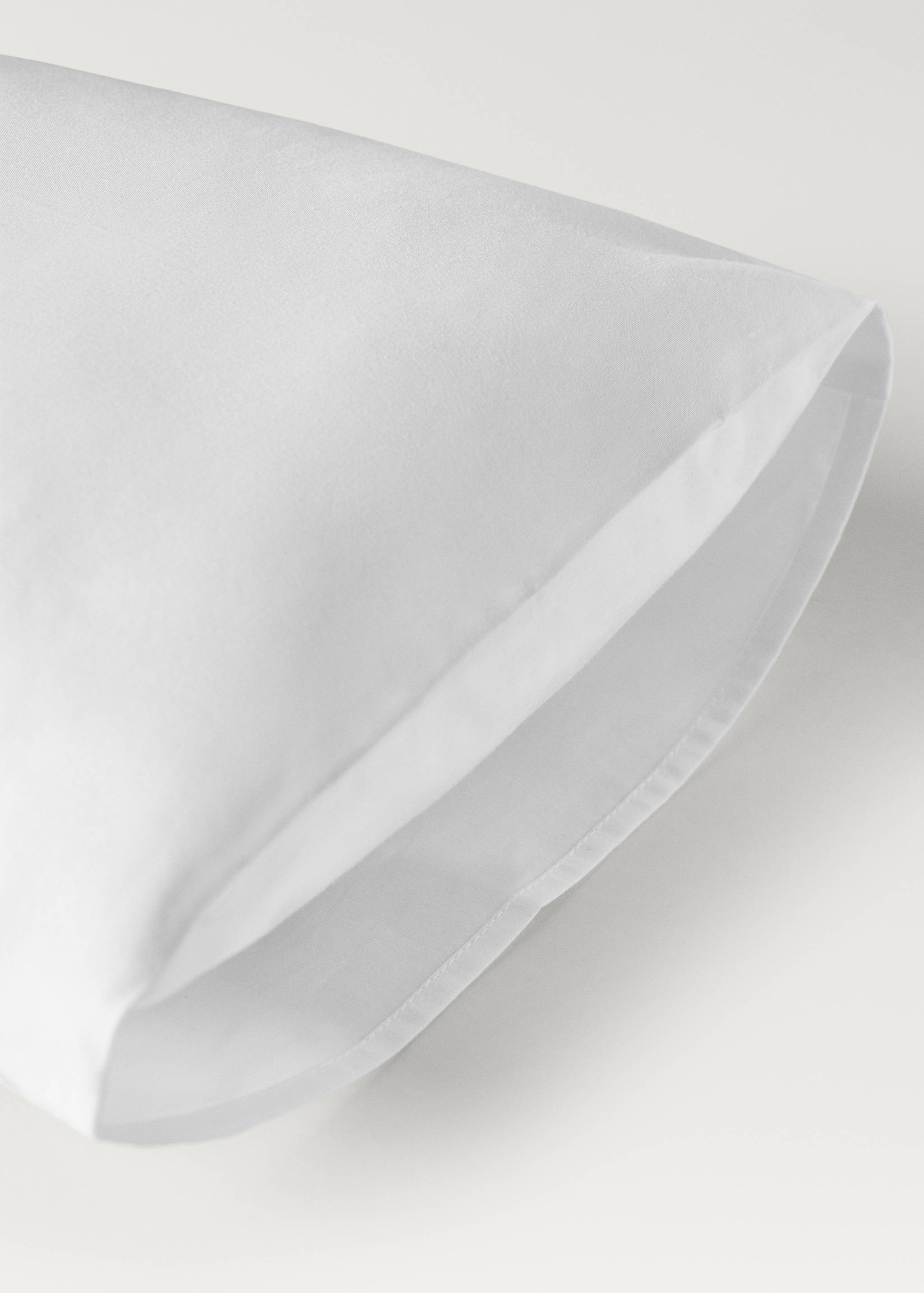 Set of embroidered percale cotton sheets and pillow for cot - Details of the article 4