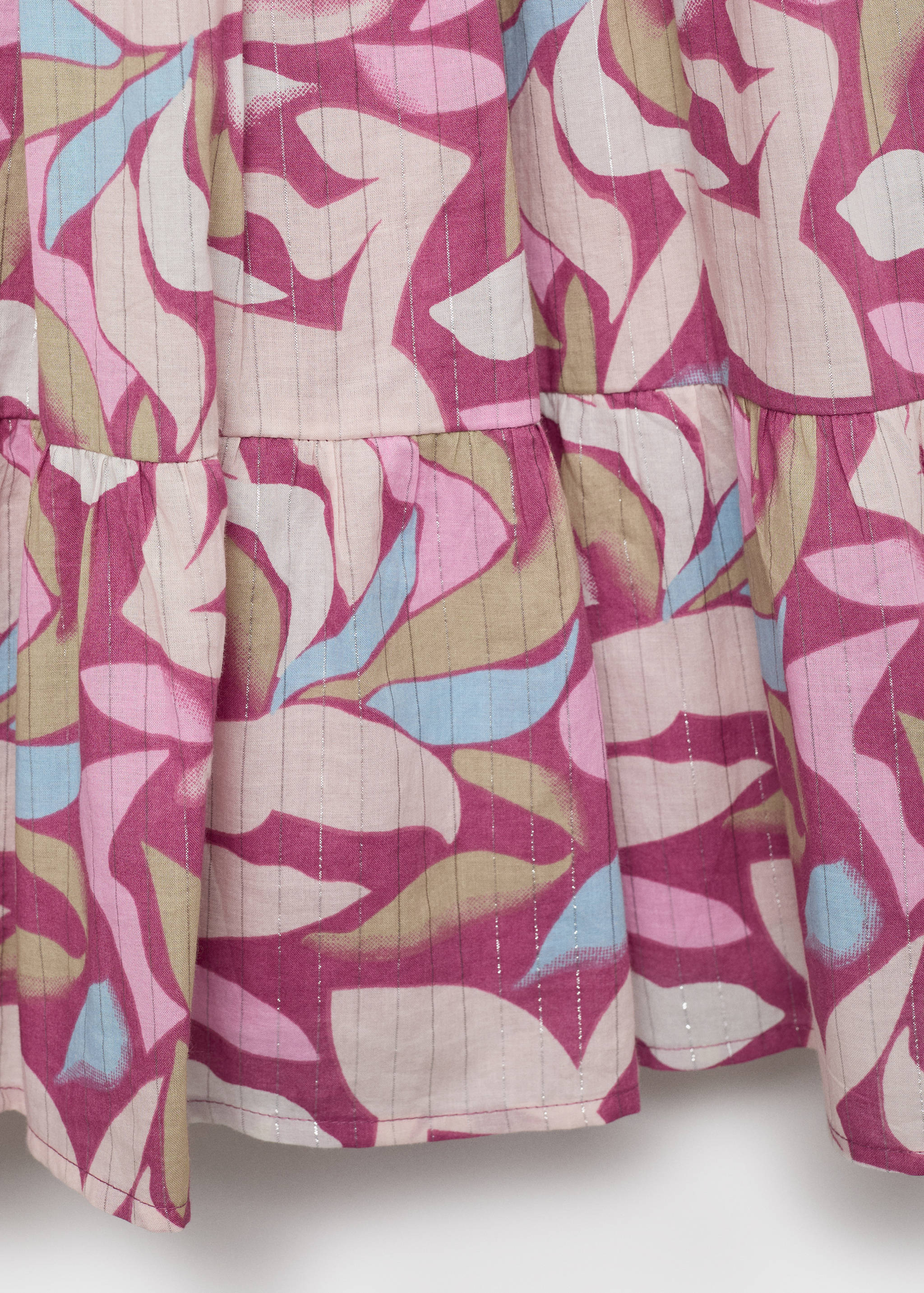 Printed short dress - Details of the article 8