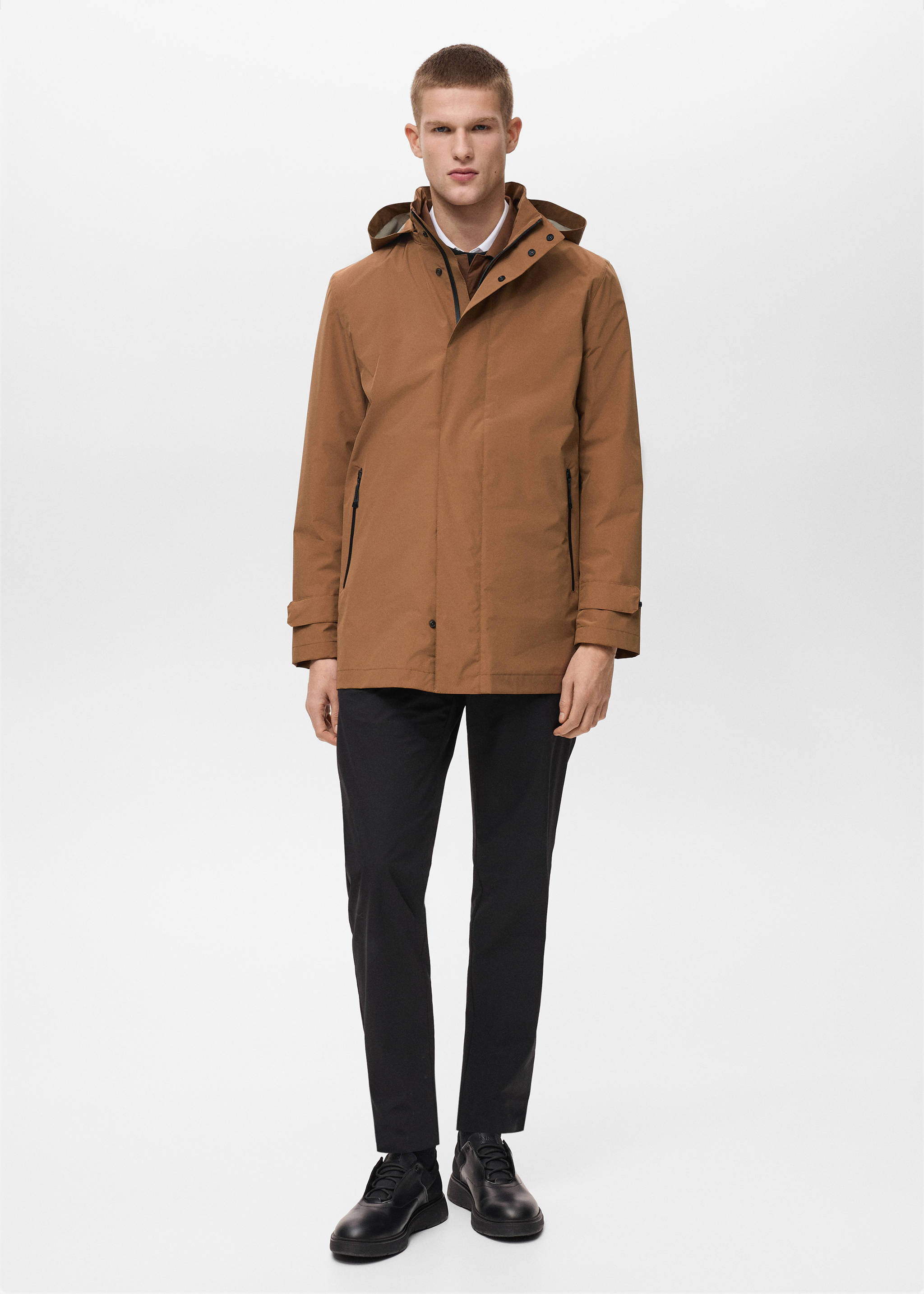 COOLMAX® technology waterproof parka - General plane