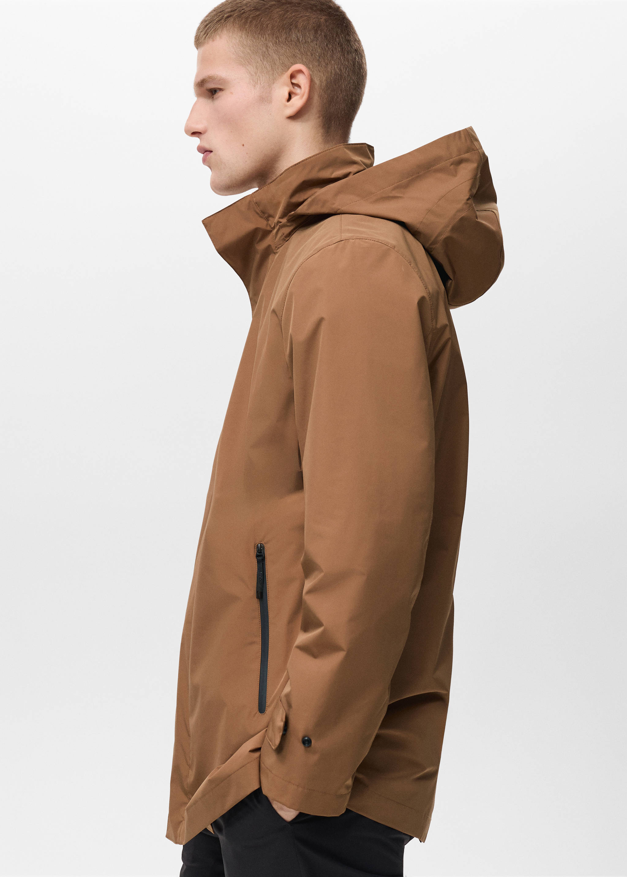 COOLMAX® technology waterproof parka - Details of the article 2