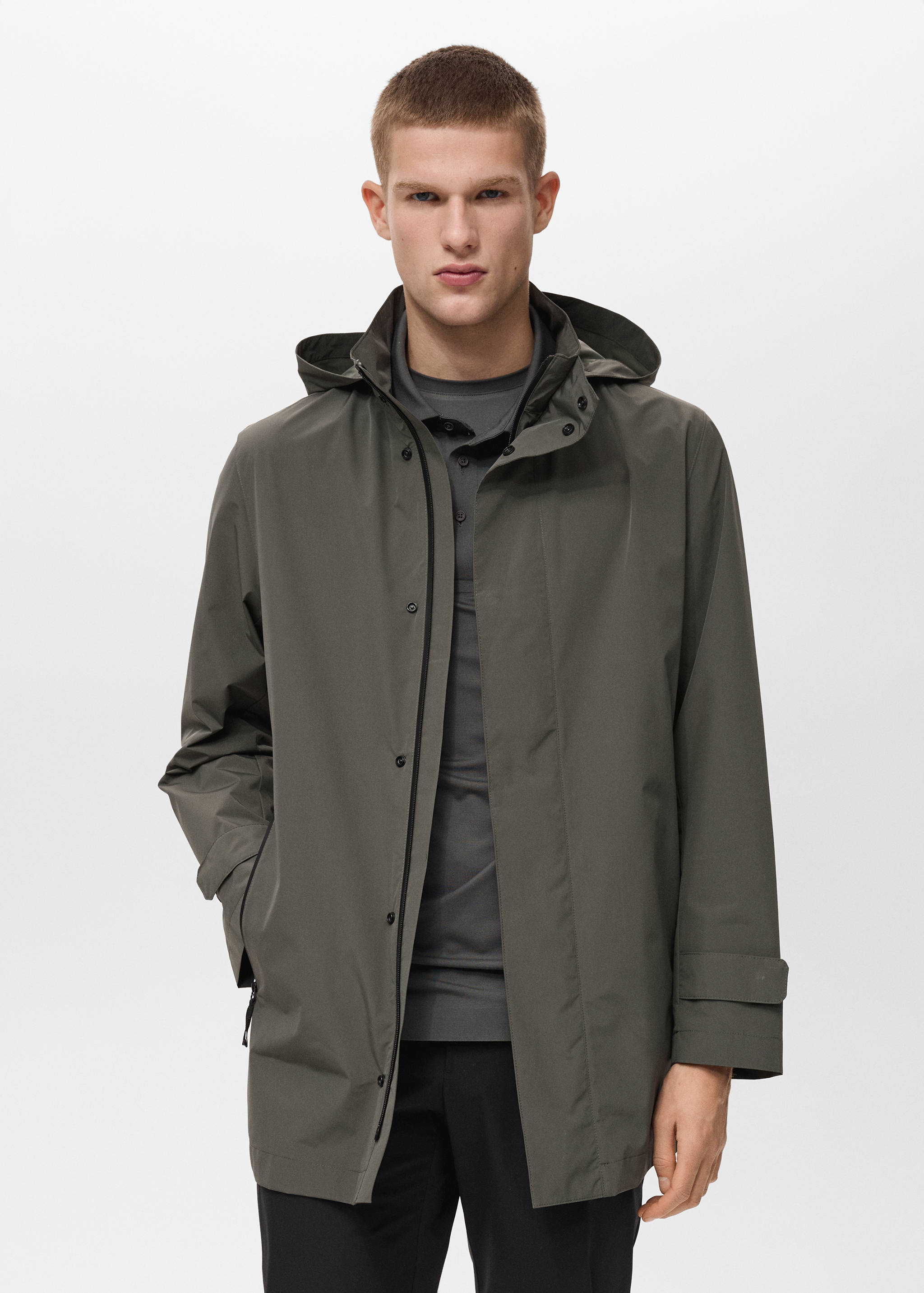 COOLMAX® technology waterproof parka - Medium plane