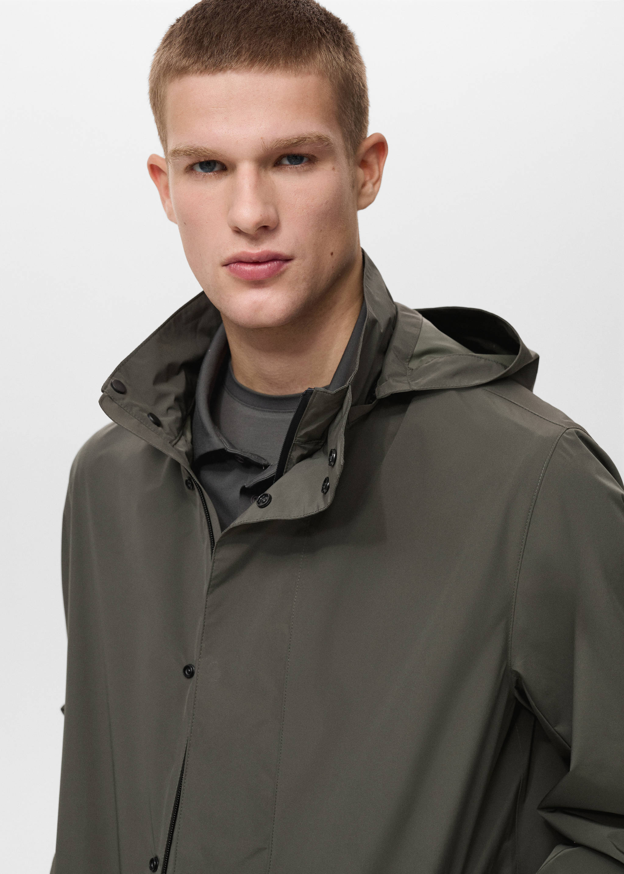 COOLMAX® technology waterproof parka - Details of the article 1