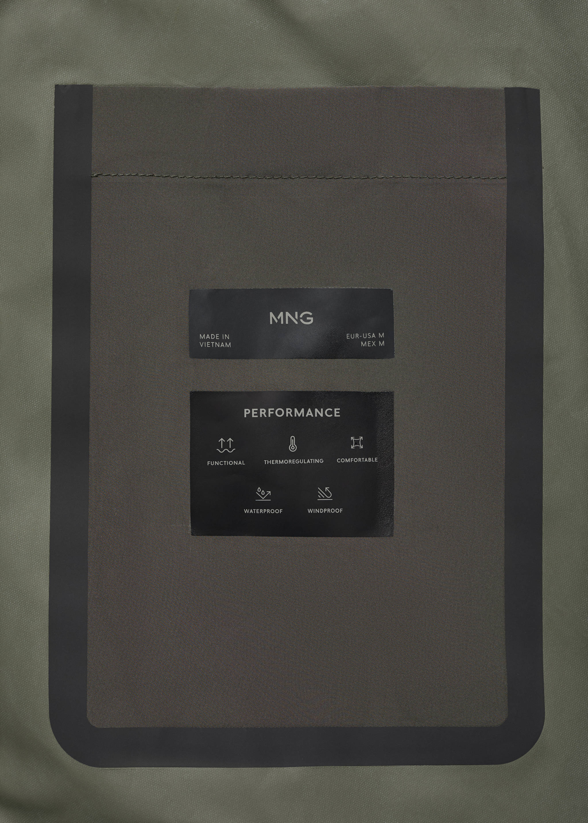 COOLMAX® technology waterproof parka - Details of the article 0