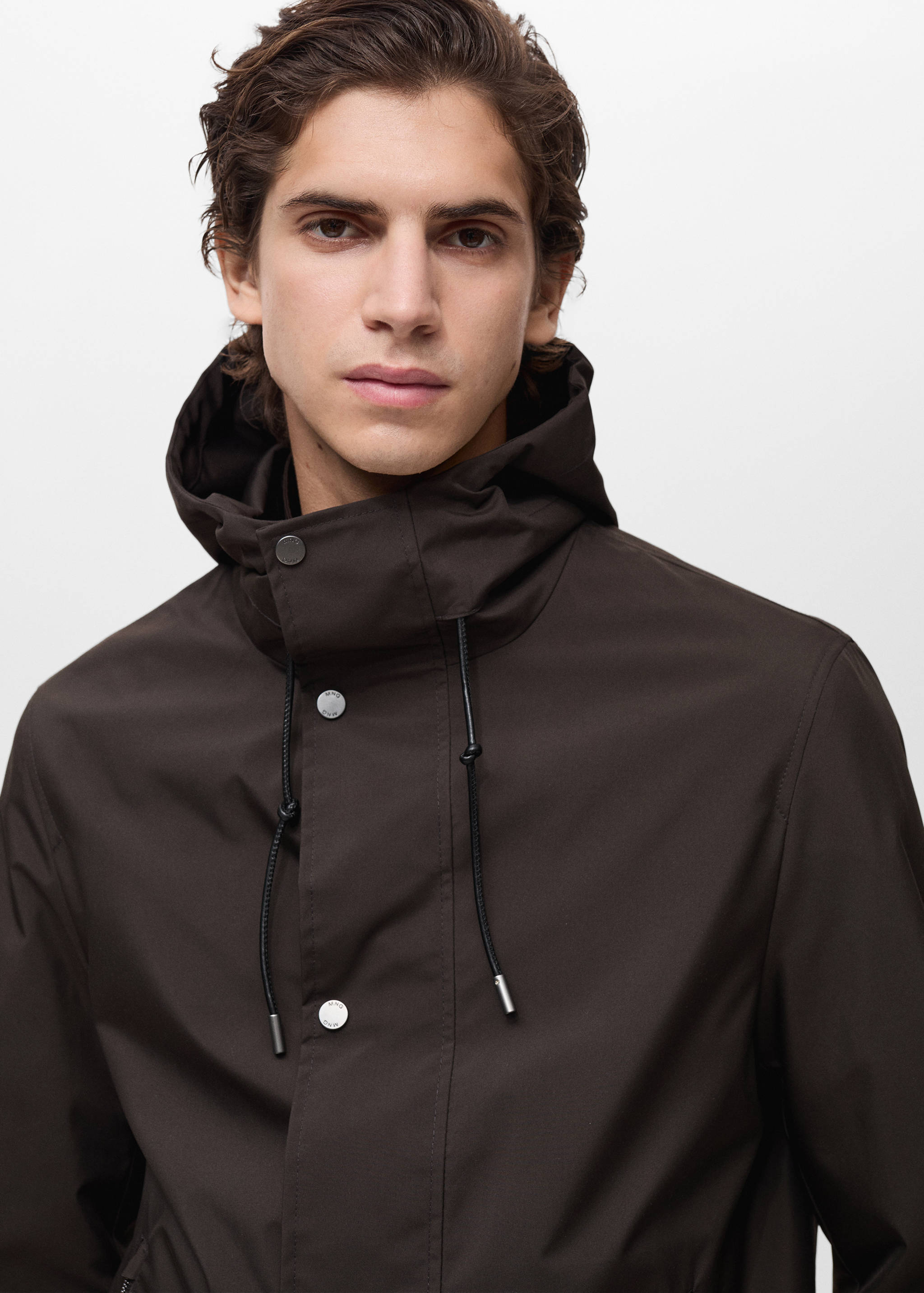 Parka capuche résistante à l’eau - Détail de l'article 1