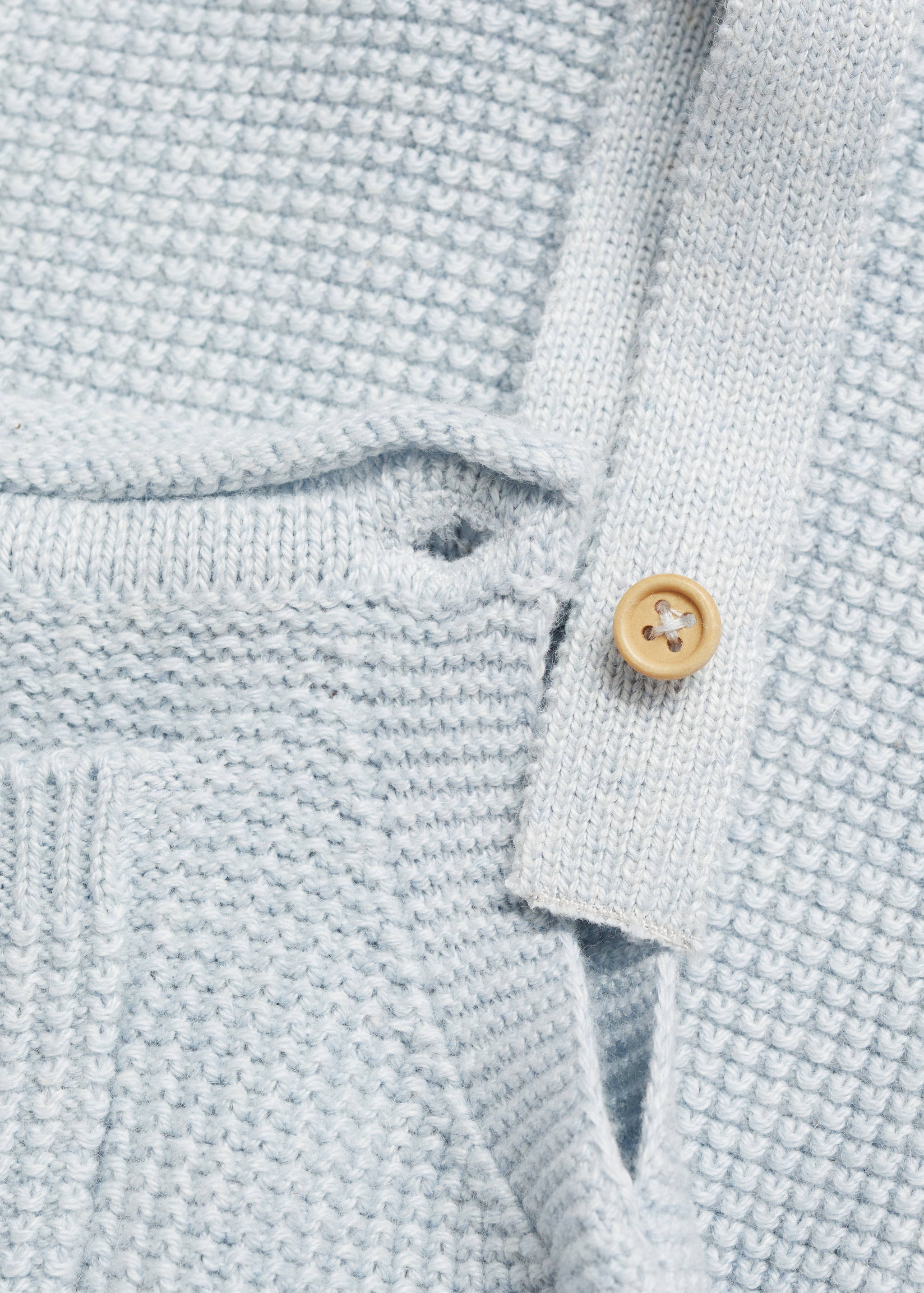 Long knitted dungarees - Details of the article 8