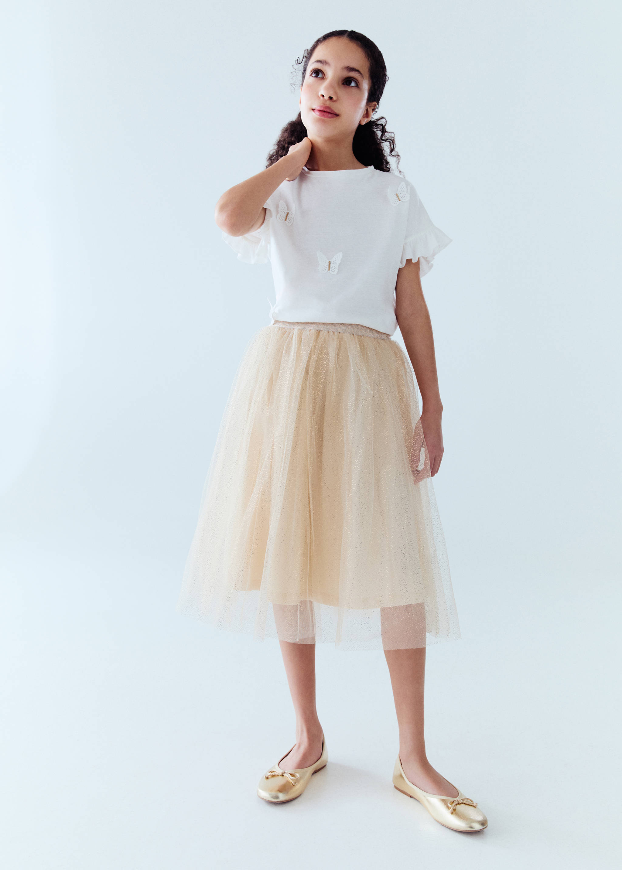 Glitter tulle skirt - Details of the article 5