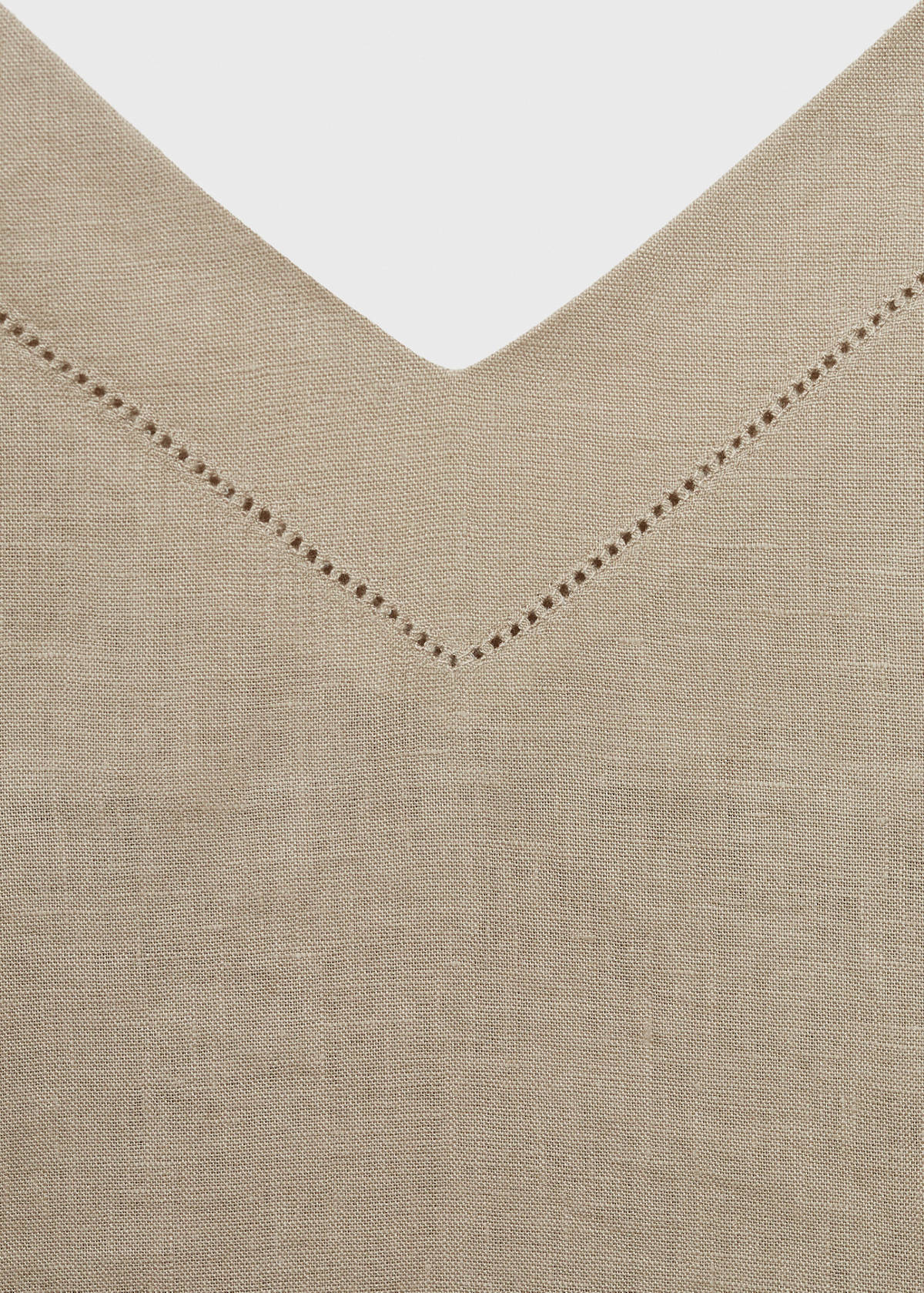 Linen nightgown — Sand