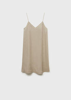 Linen nightgown — Sand 6