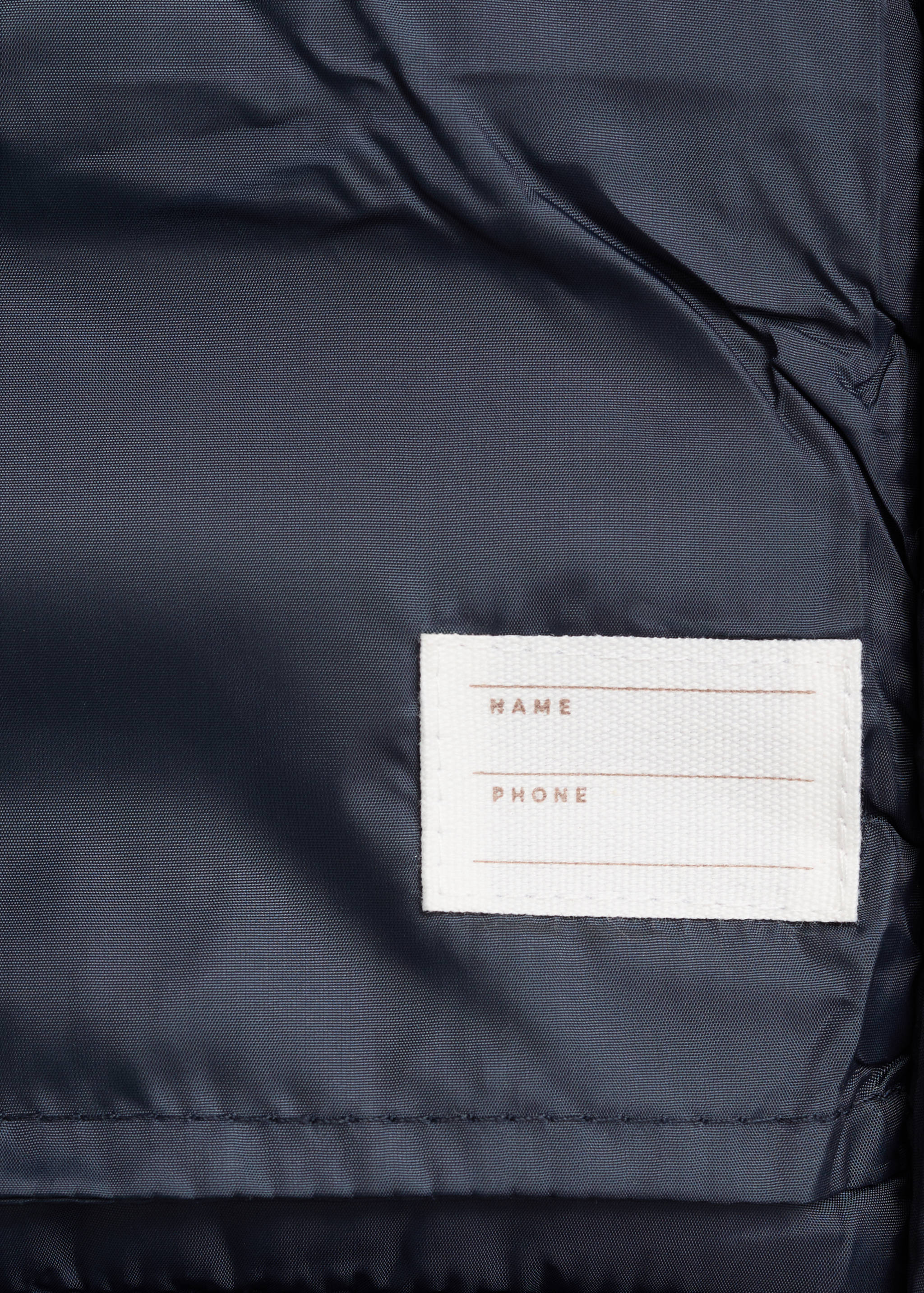 Quilted gilet with hood - Details of the article 0
