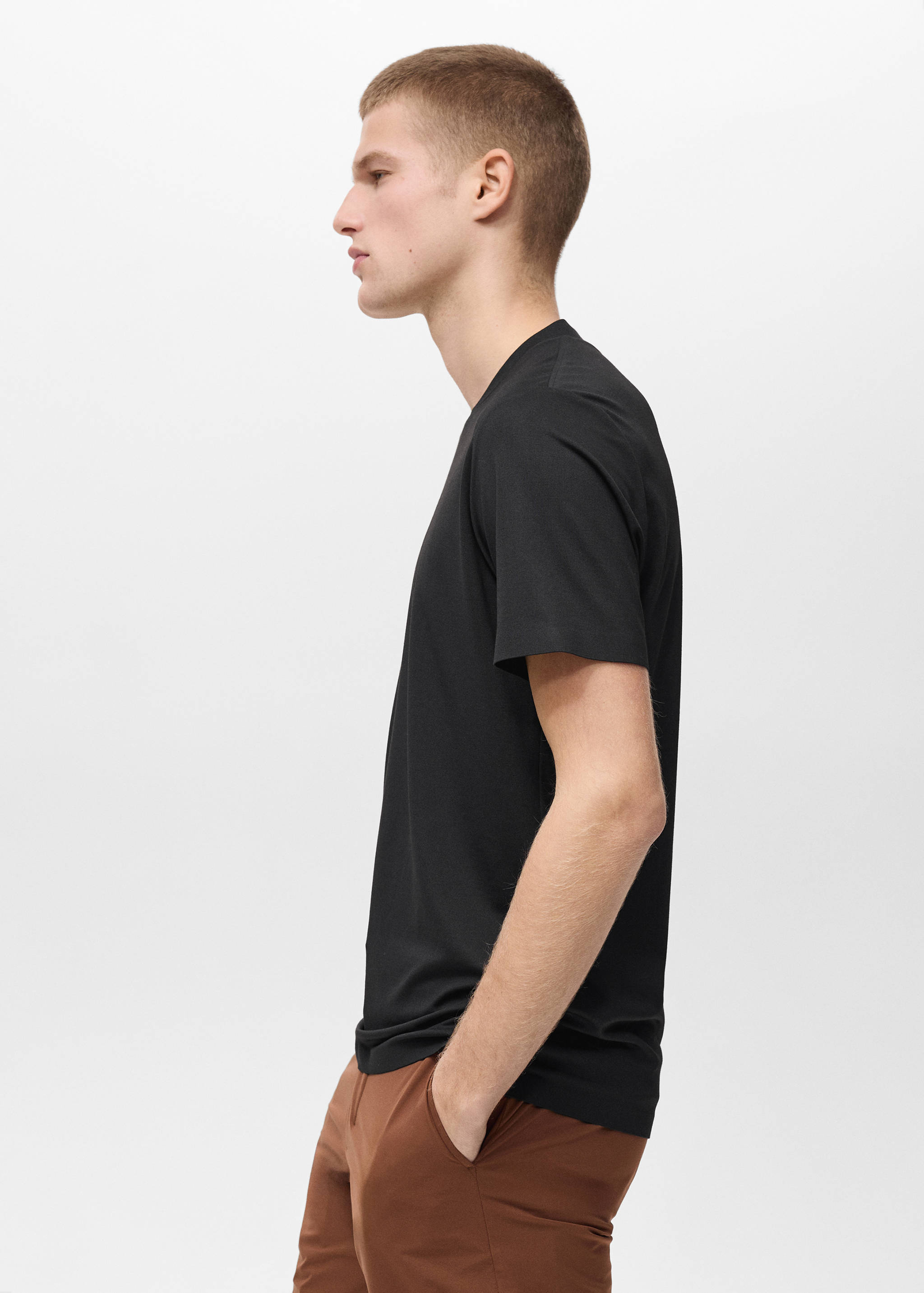 COOLMAX® slim fit T-shirt - Details of the article 2