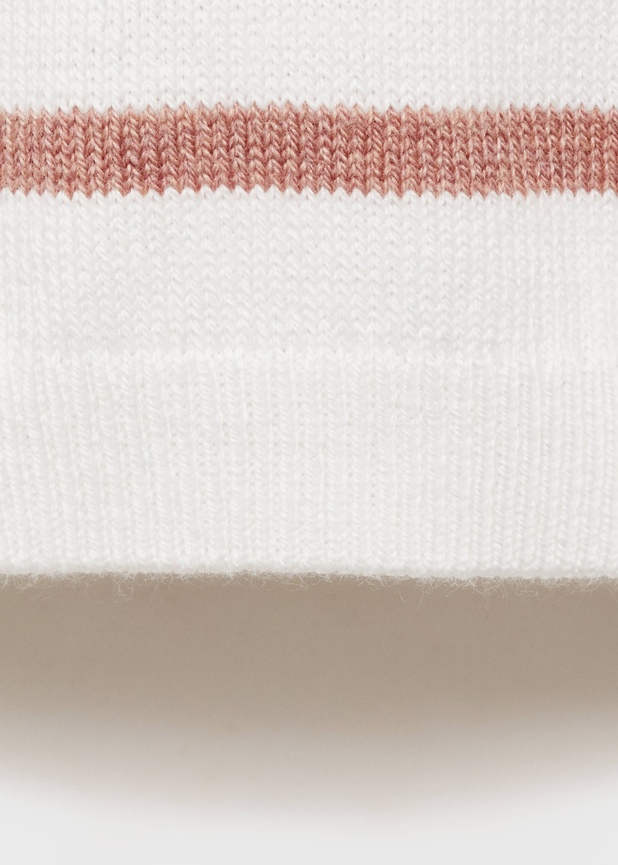 Prugasti pleteni pulover - Detalji artikla 0