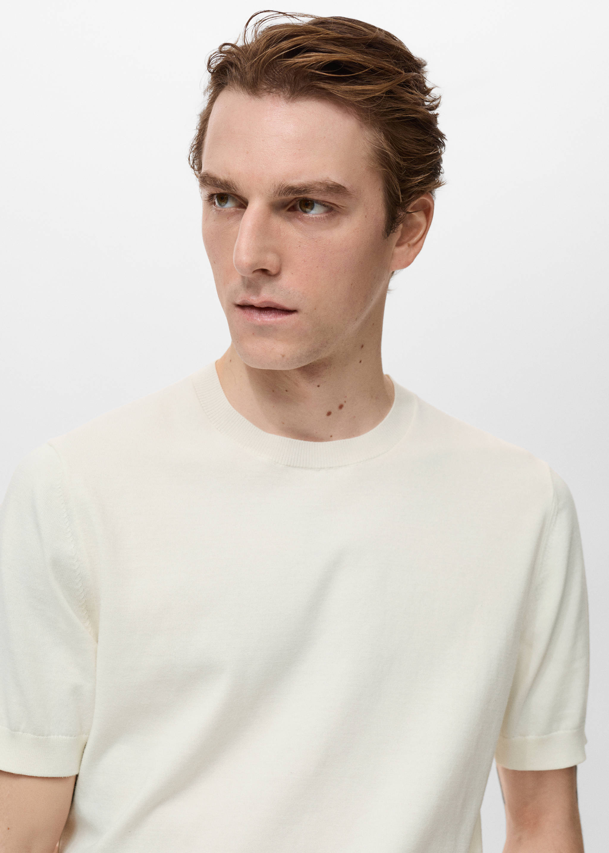 T-shirt maille fine coton - Détail de l'article 1