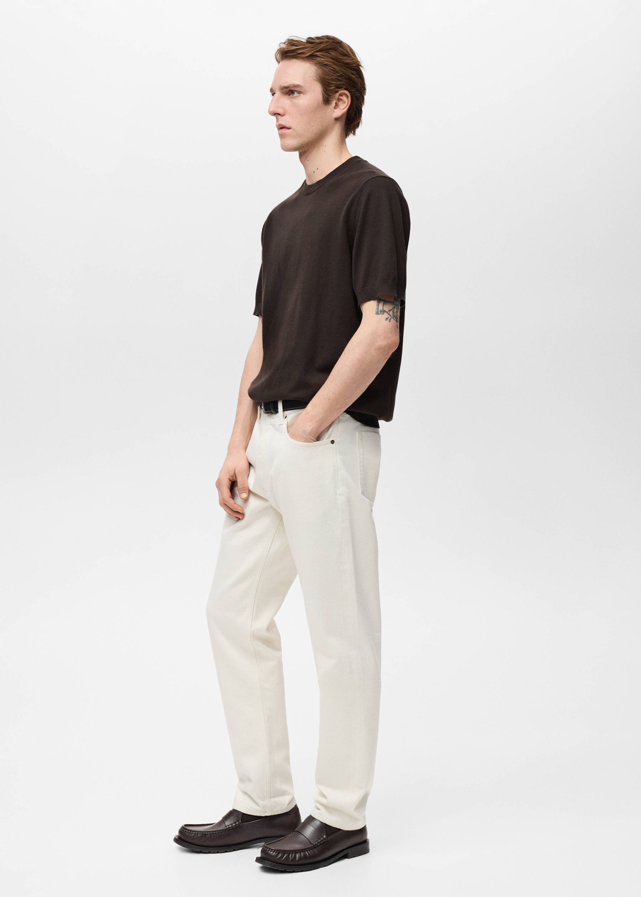 T-shirt maille fine coton - Détail de l'article 2