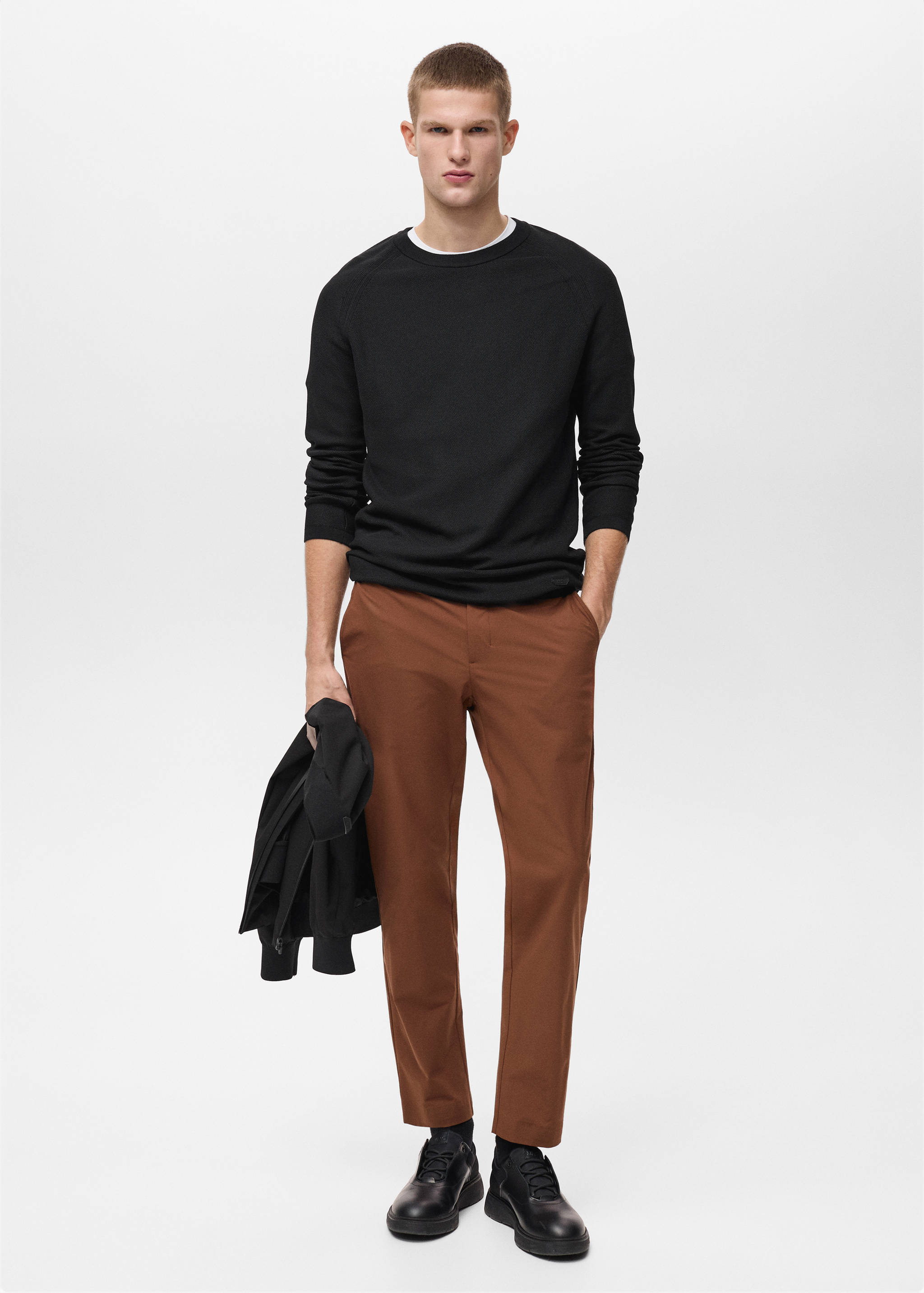 Pull respirant technologie COOLMAX® - Plan général