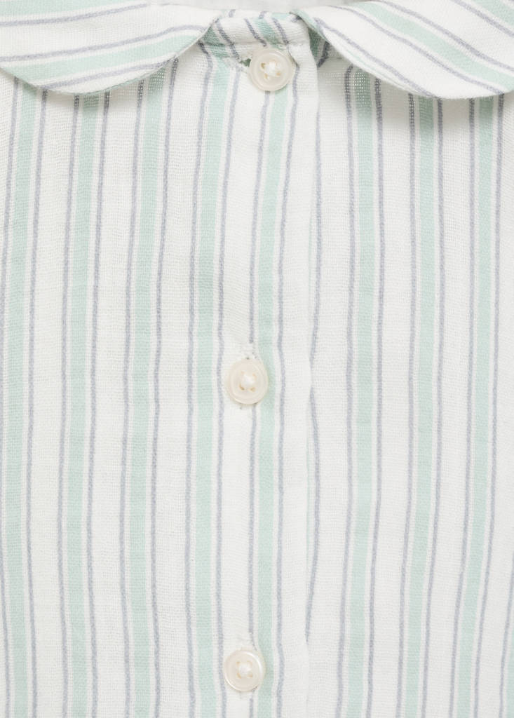 Striped cotton shirt — Off White