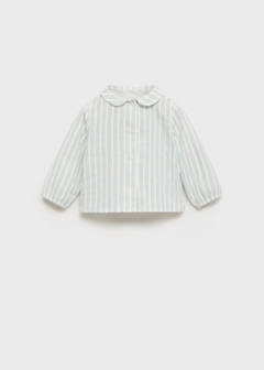 Striped cotton shirt — Off White 1