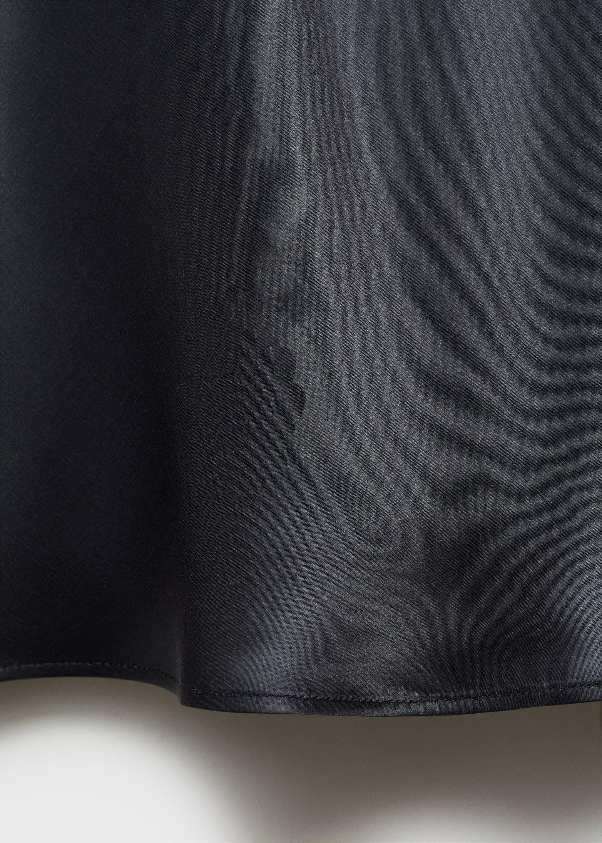 Robe soie encolure drapée - Détail de l'article 0