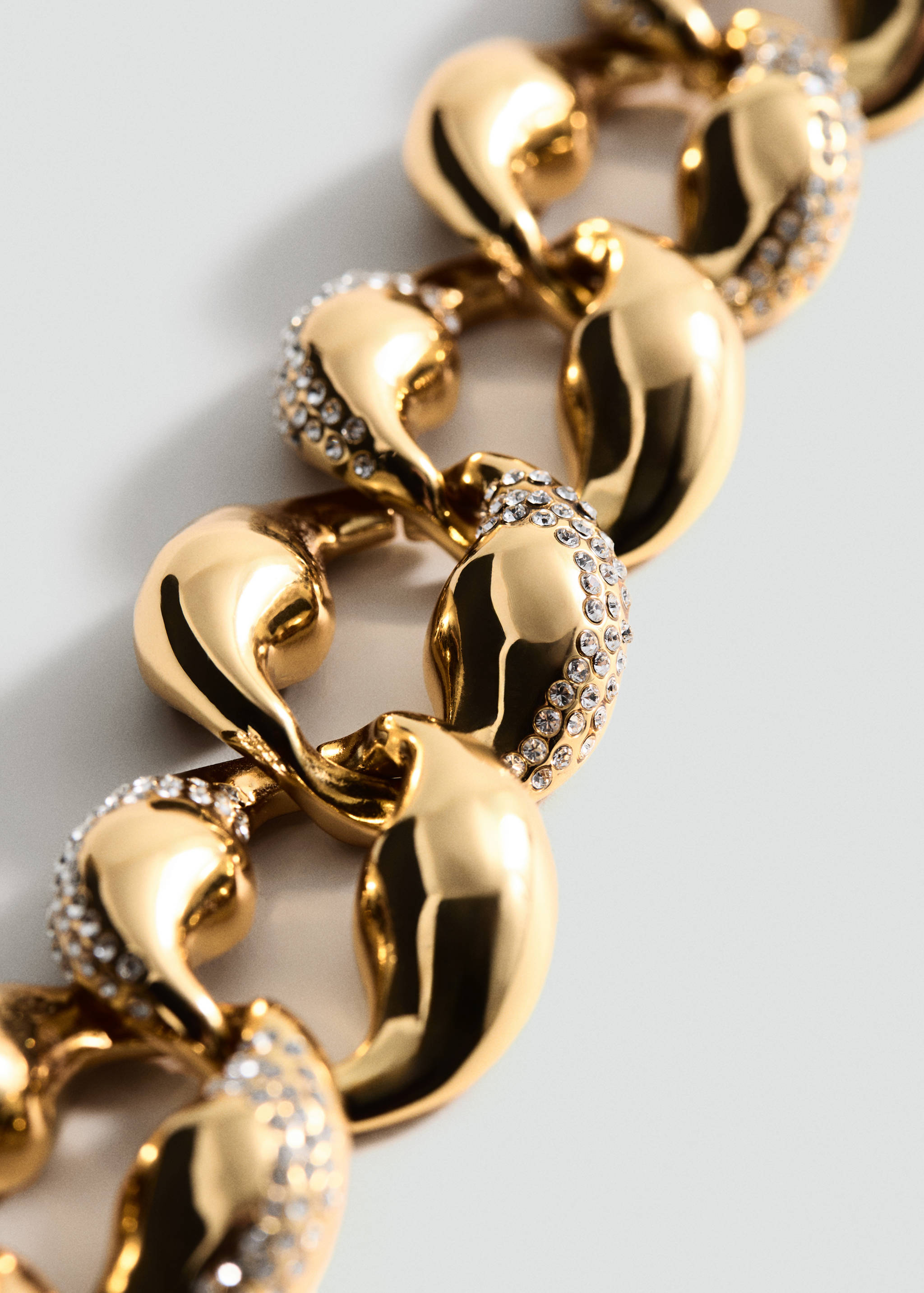 Hanger met strasschakels - Middenvlak