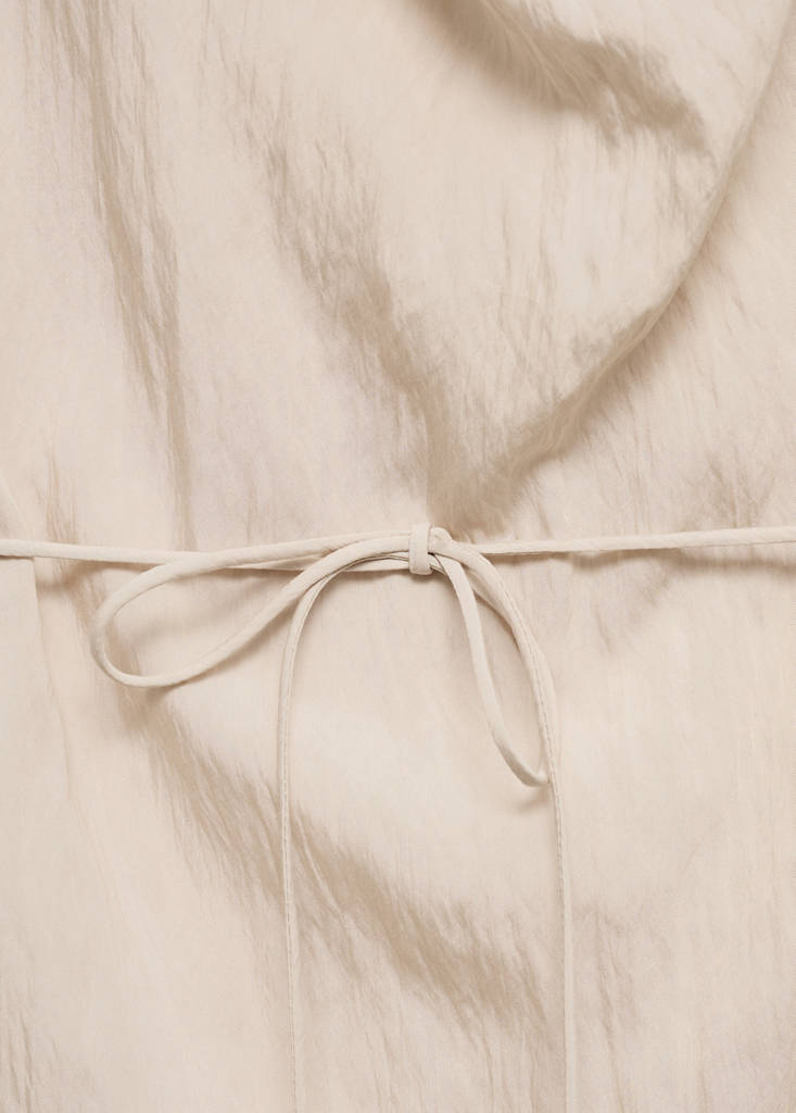 Textured bow top — Sand