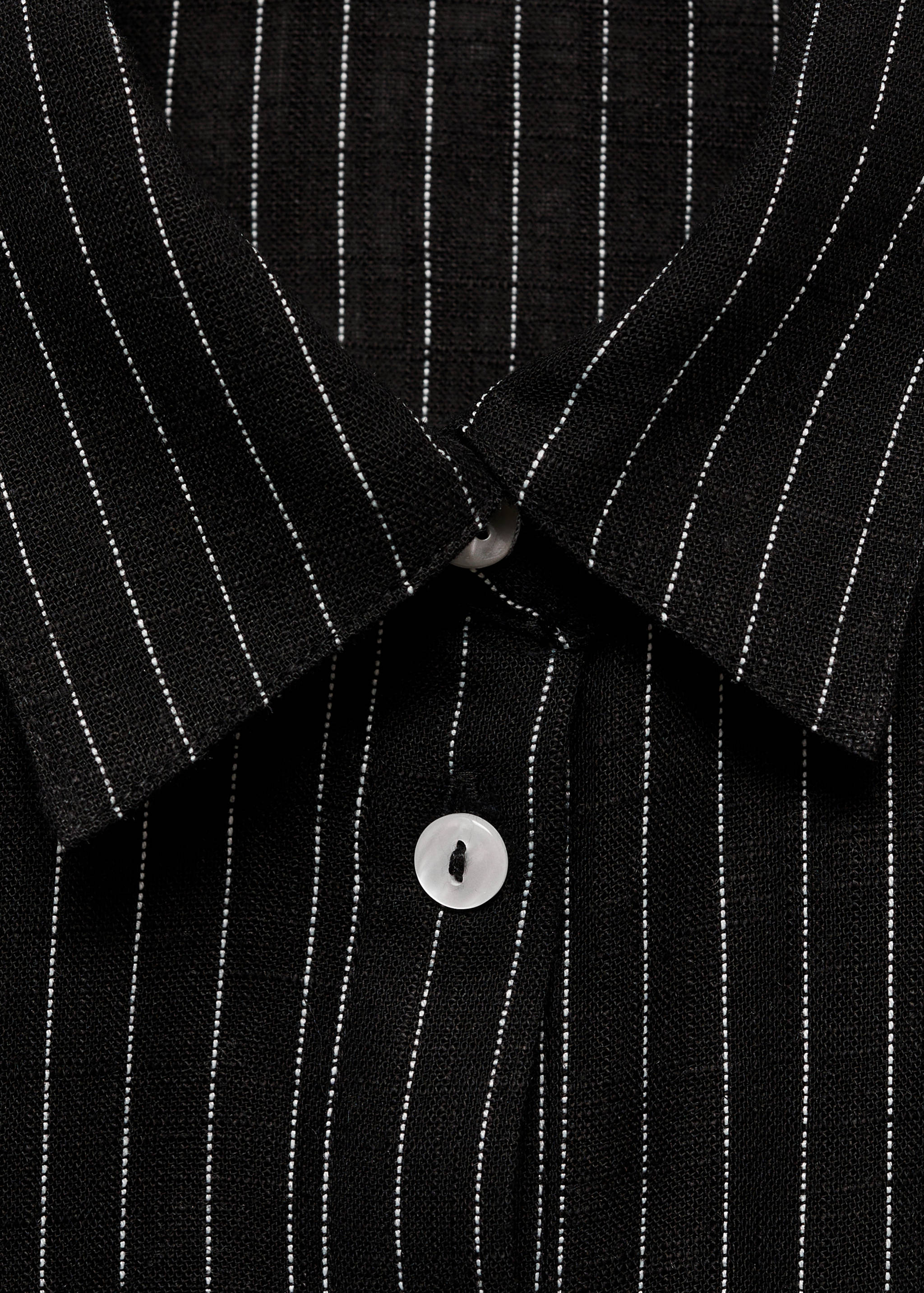 قميص به عقدة ومخطط - تفاصيل المنتج 8