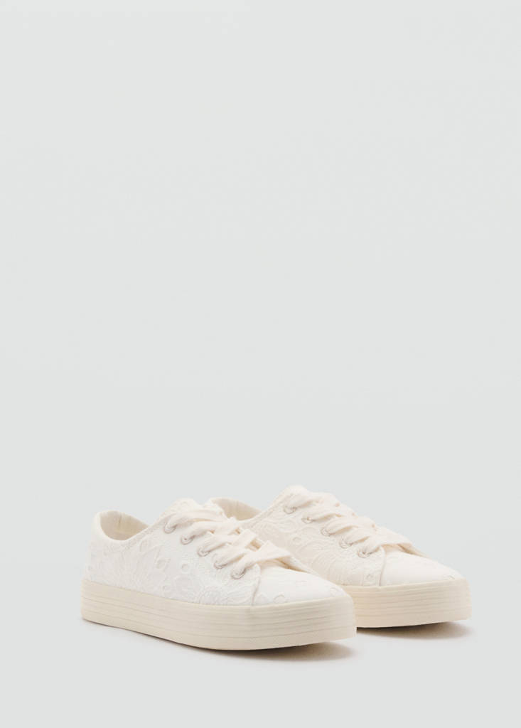 Embroidered sneakers