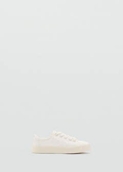 Embroidered sneakers — White 1