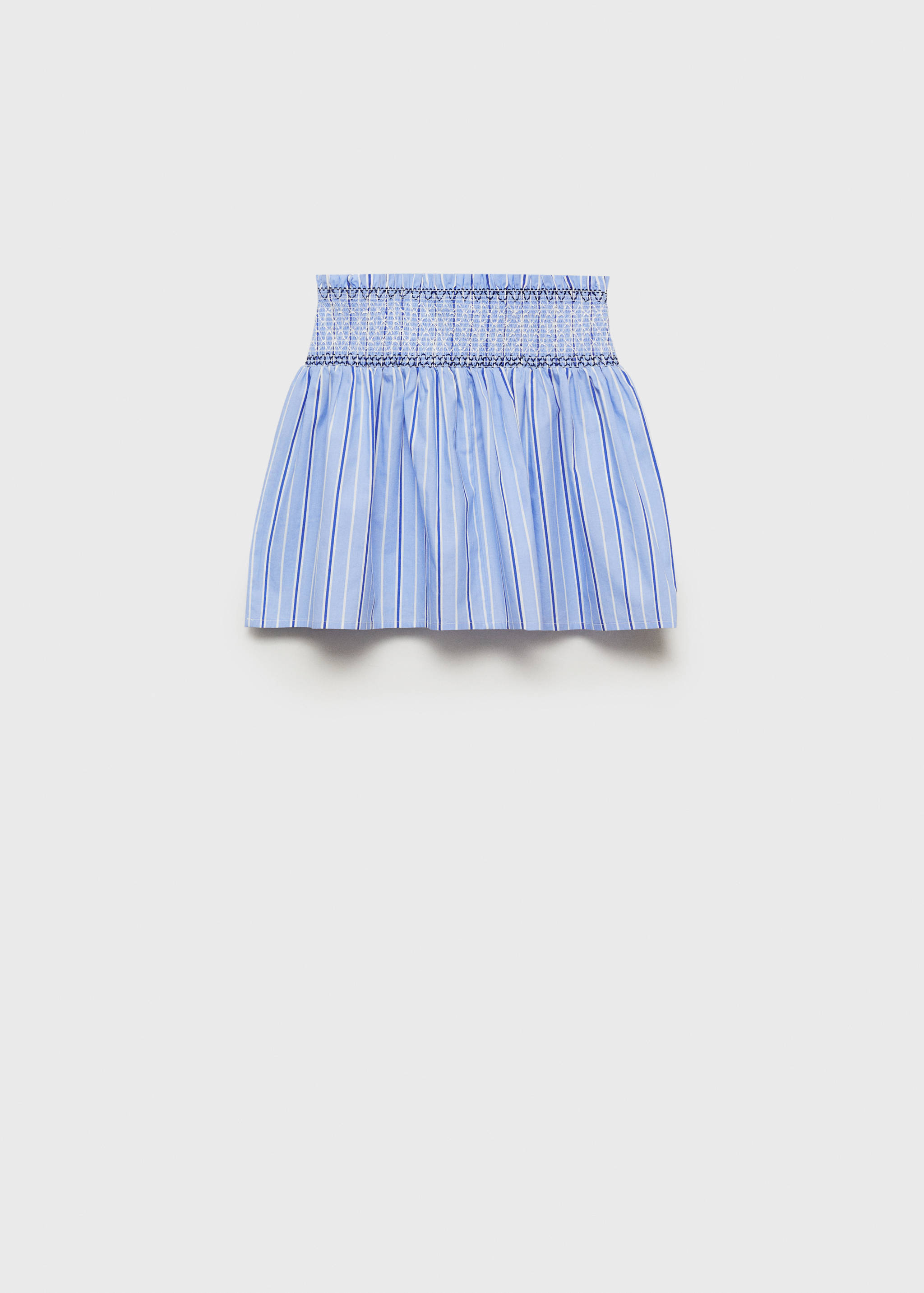 Short pleated skirt - Reverse of the article