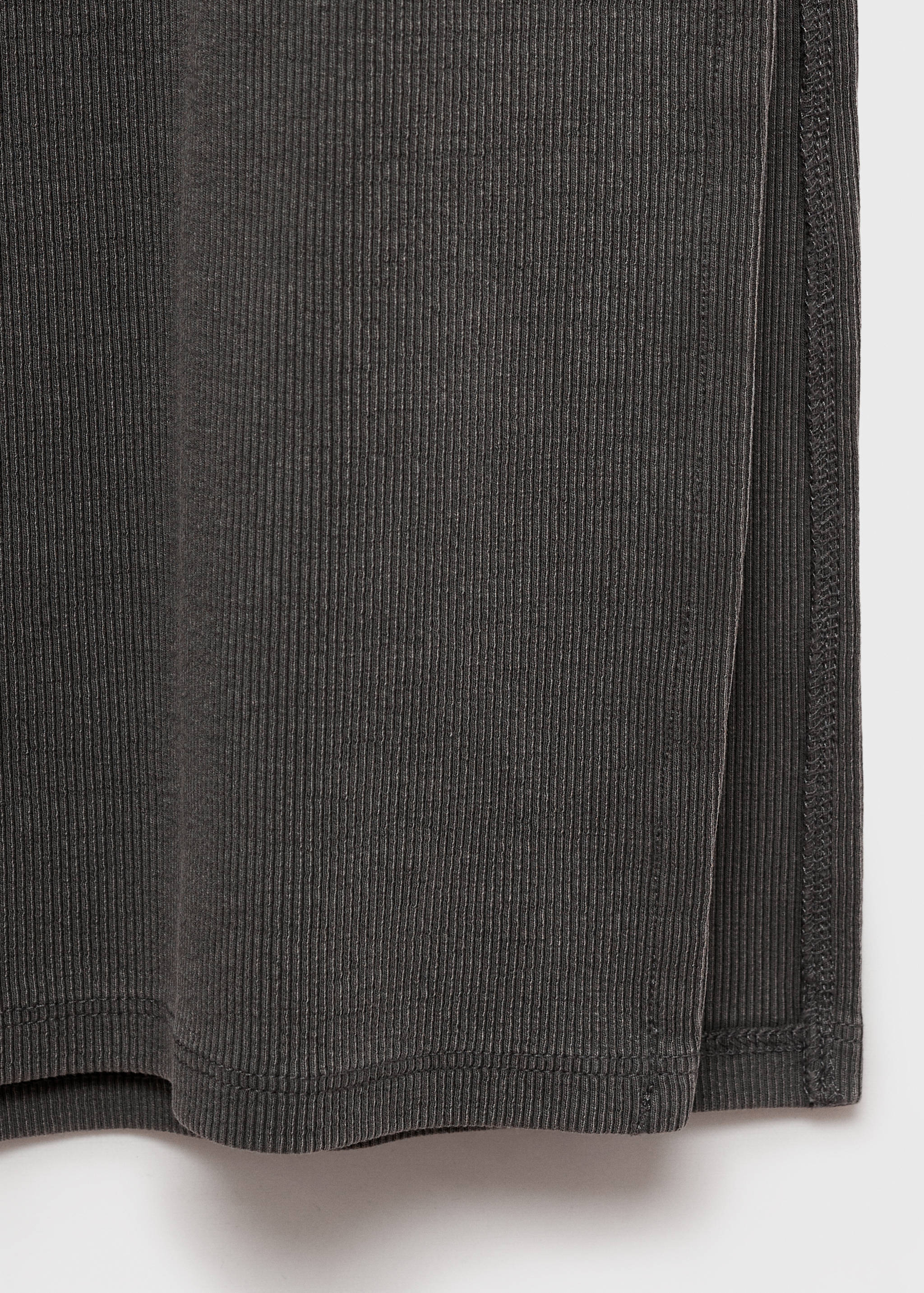 Long back slit dress - Details of the article 0