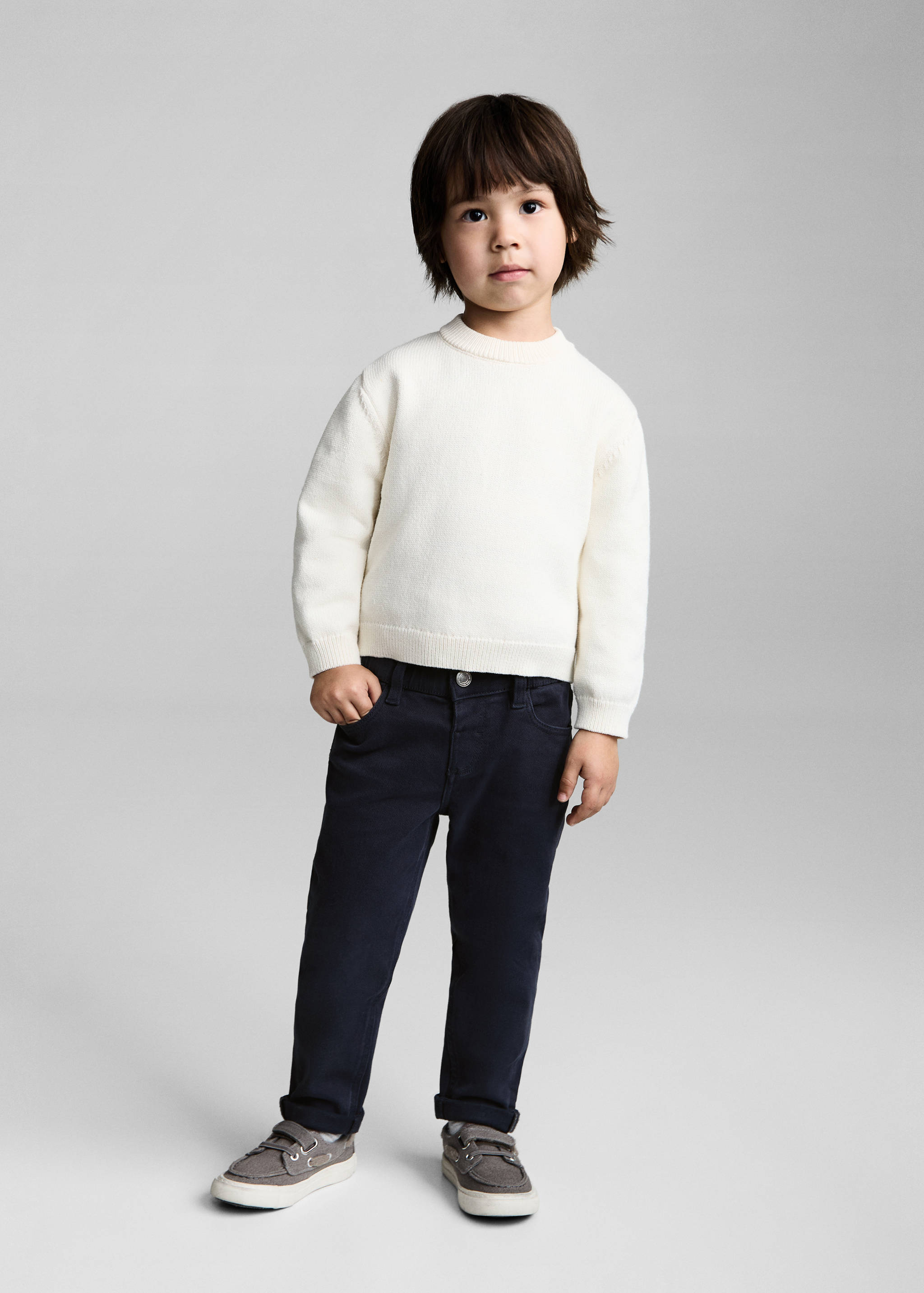 Cotton chinos - General plane