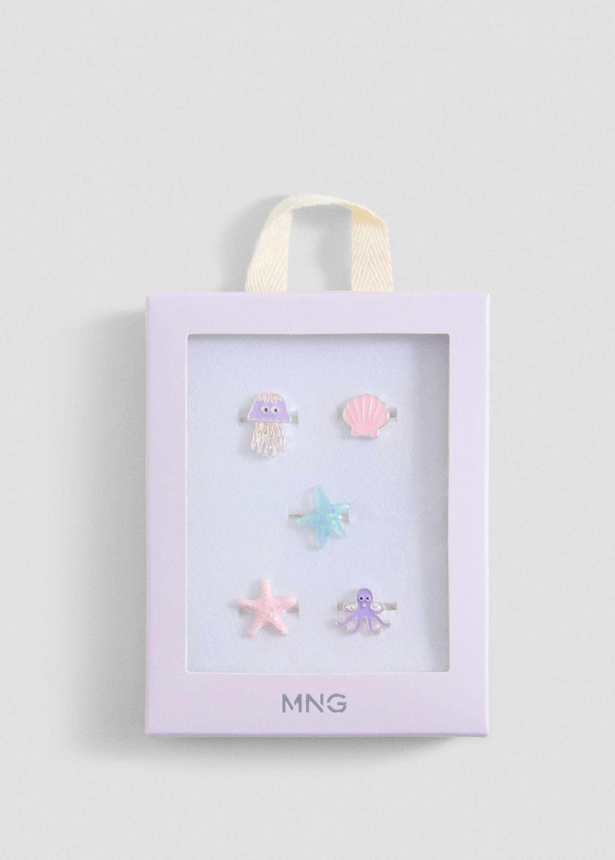 Set of 5 combined rings - Article without model