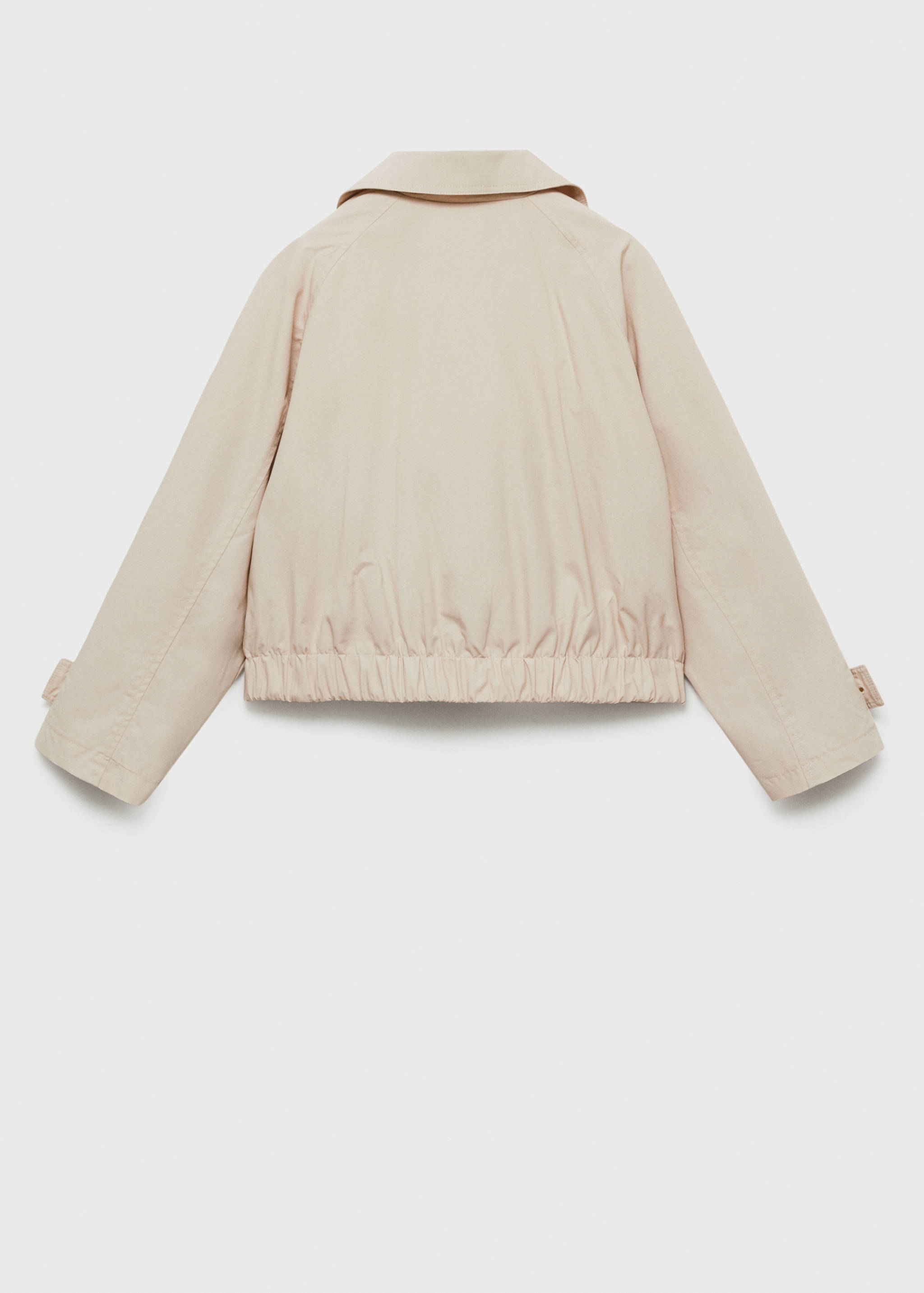 Veste crop double boutonnage - Verso de l’article