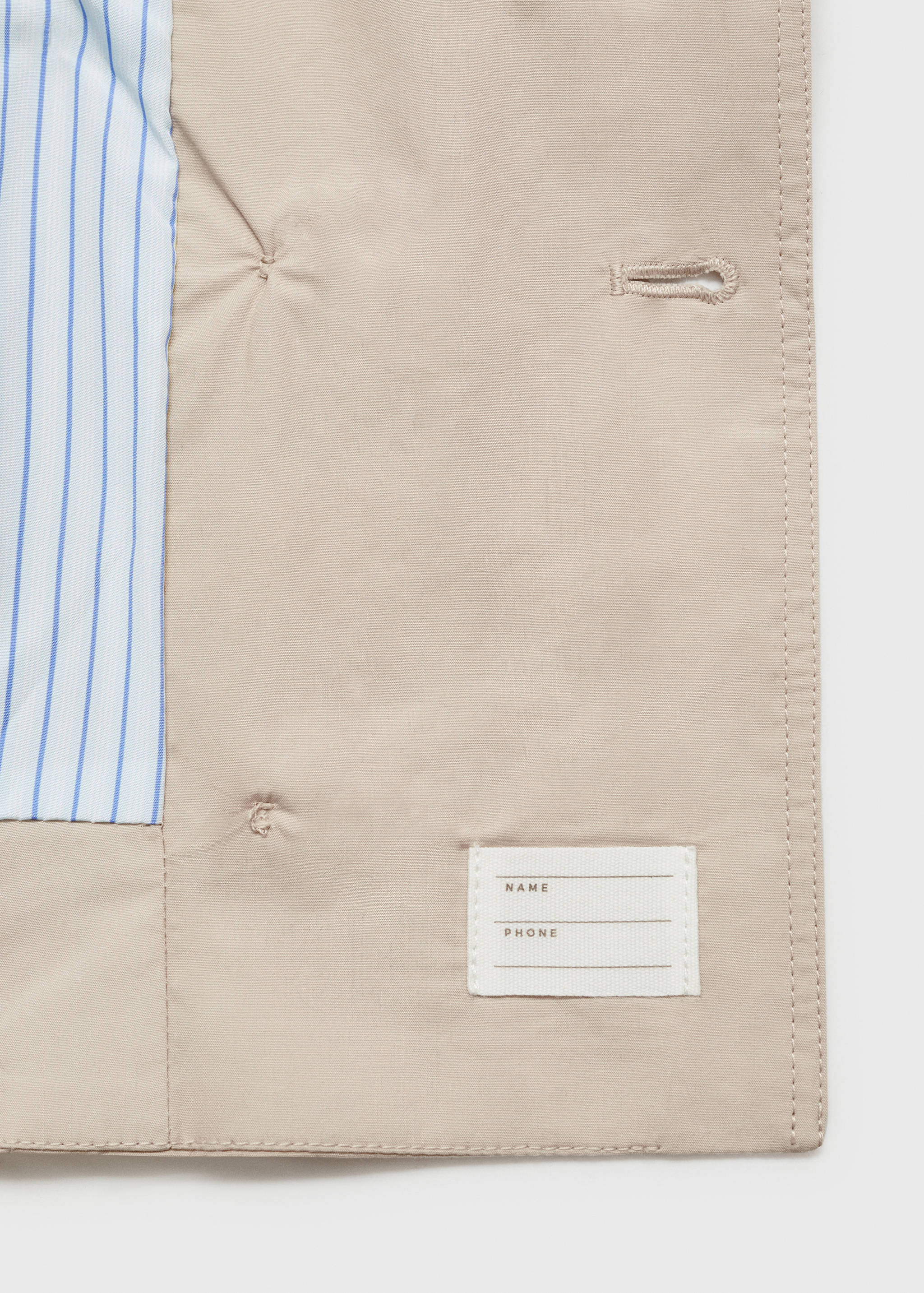 Veste crop double boutonnage - Détail de l'article 0