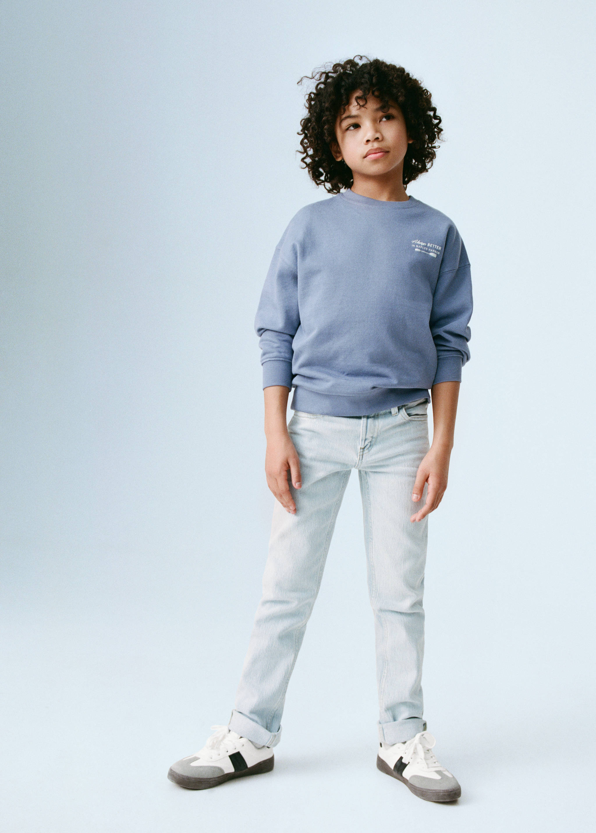 Printed cotton sweatshirt - Details of the article 5