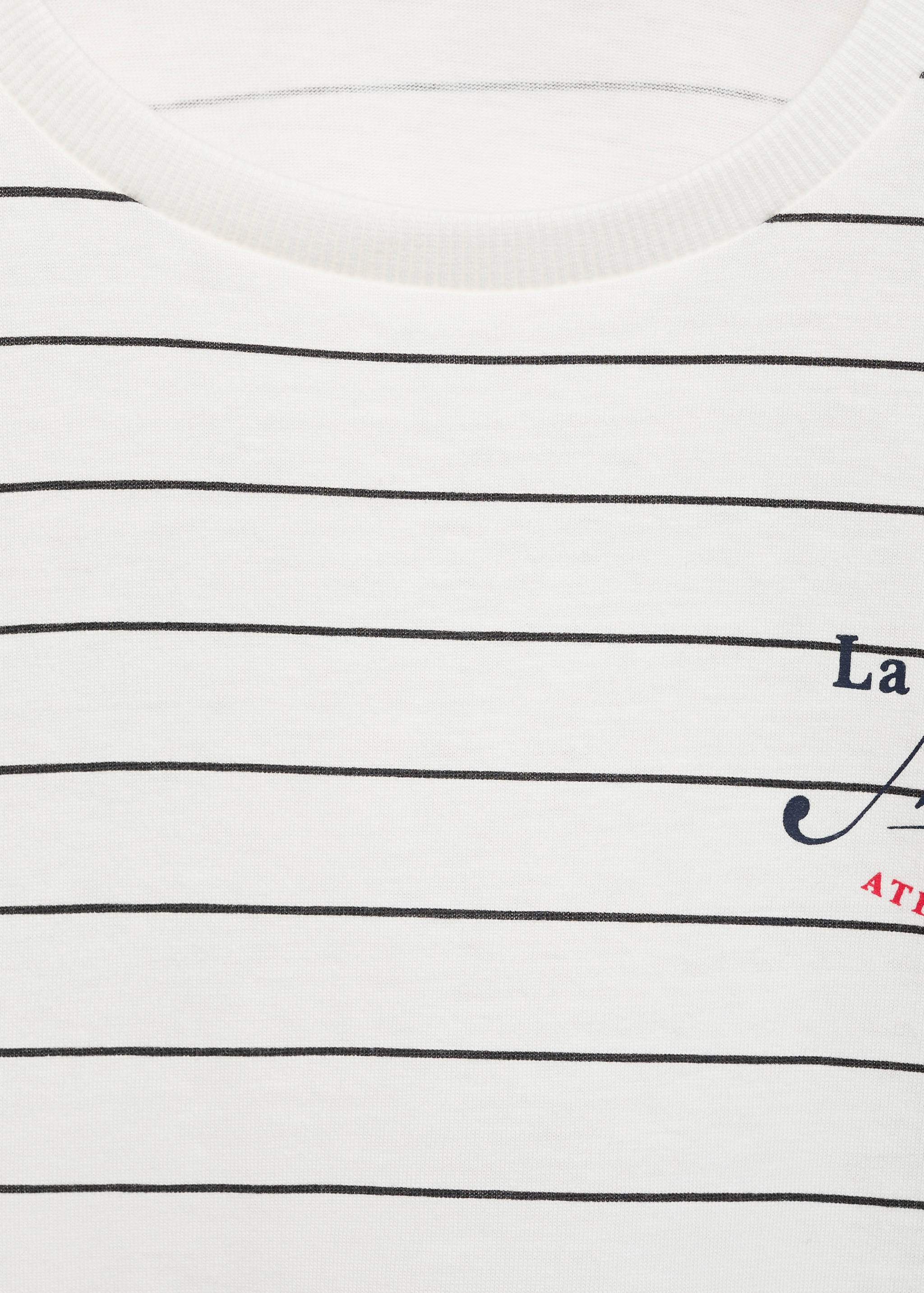 Printed cotton-blend t-shirt - Details of the article 8