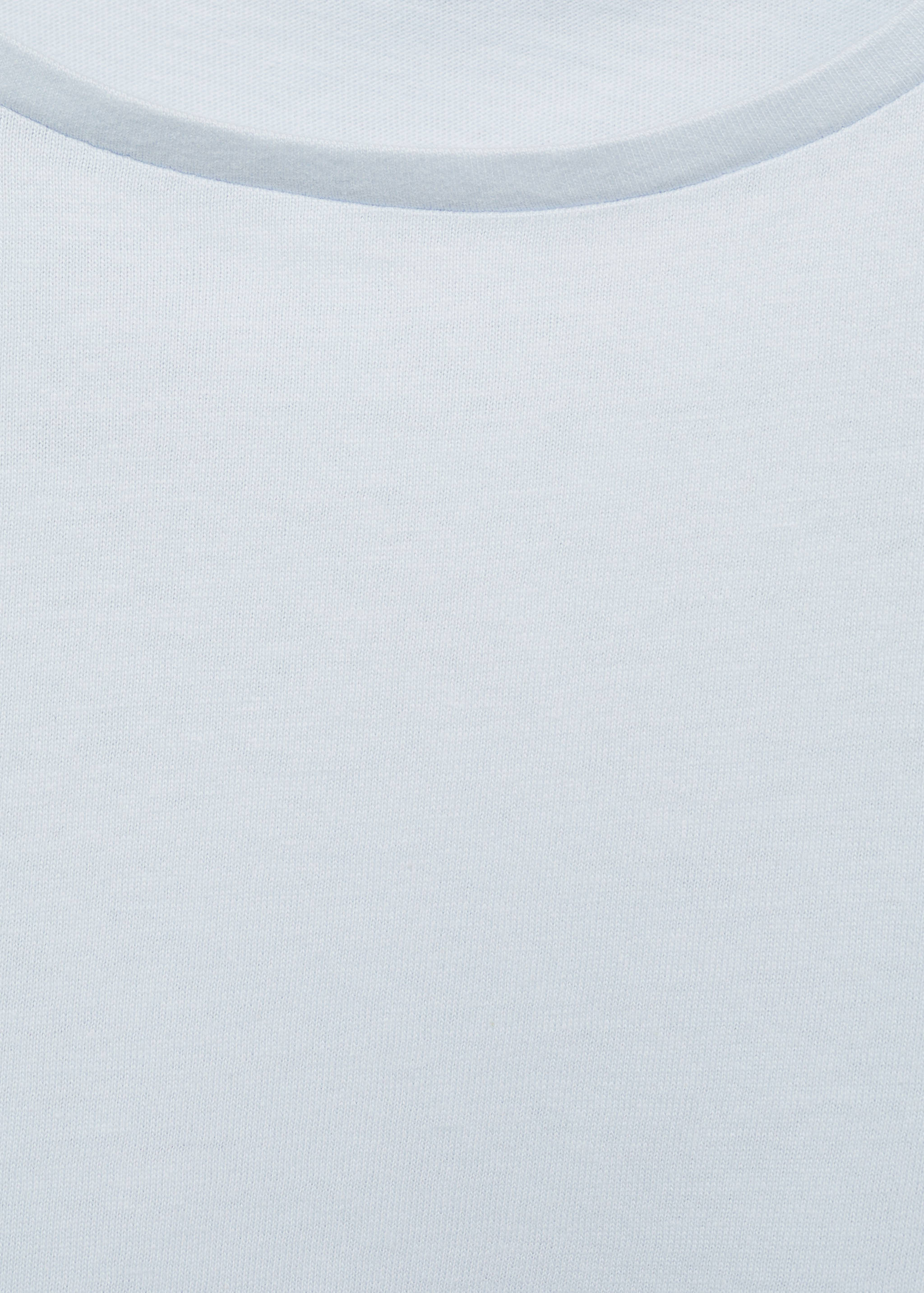 Short-sleeved ruffle t-shirt - Details of the article 0