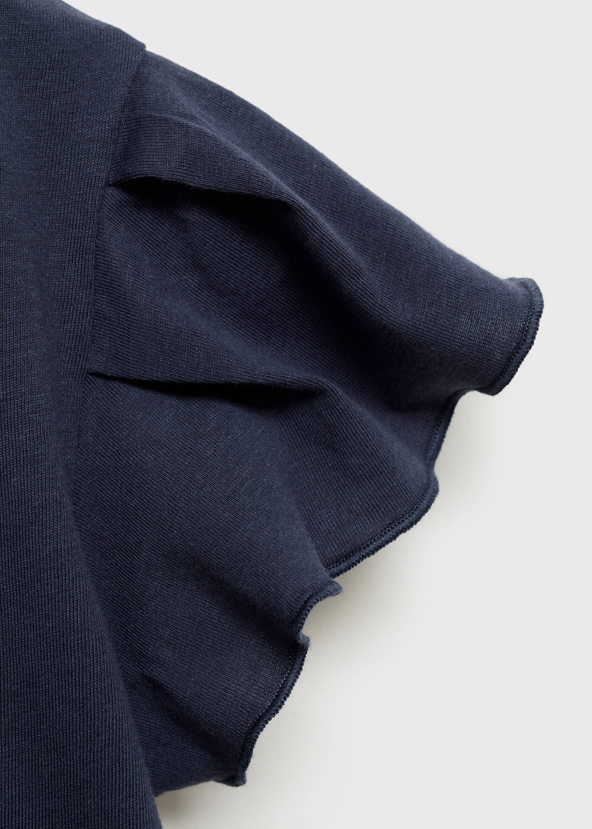 Short-sleeved ruffle t-shirt - Details of the article 8