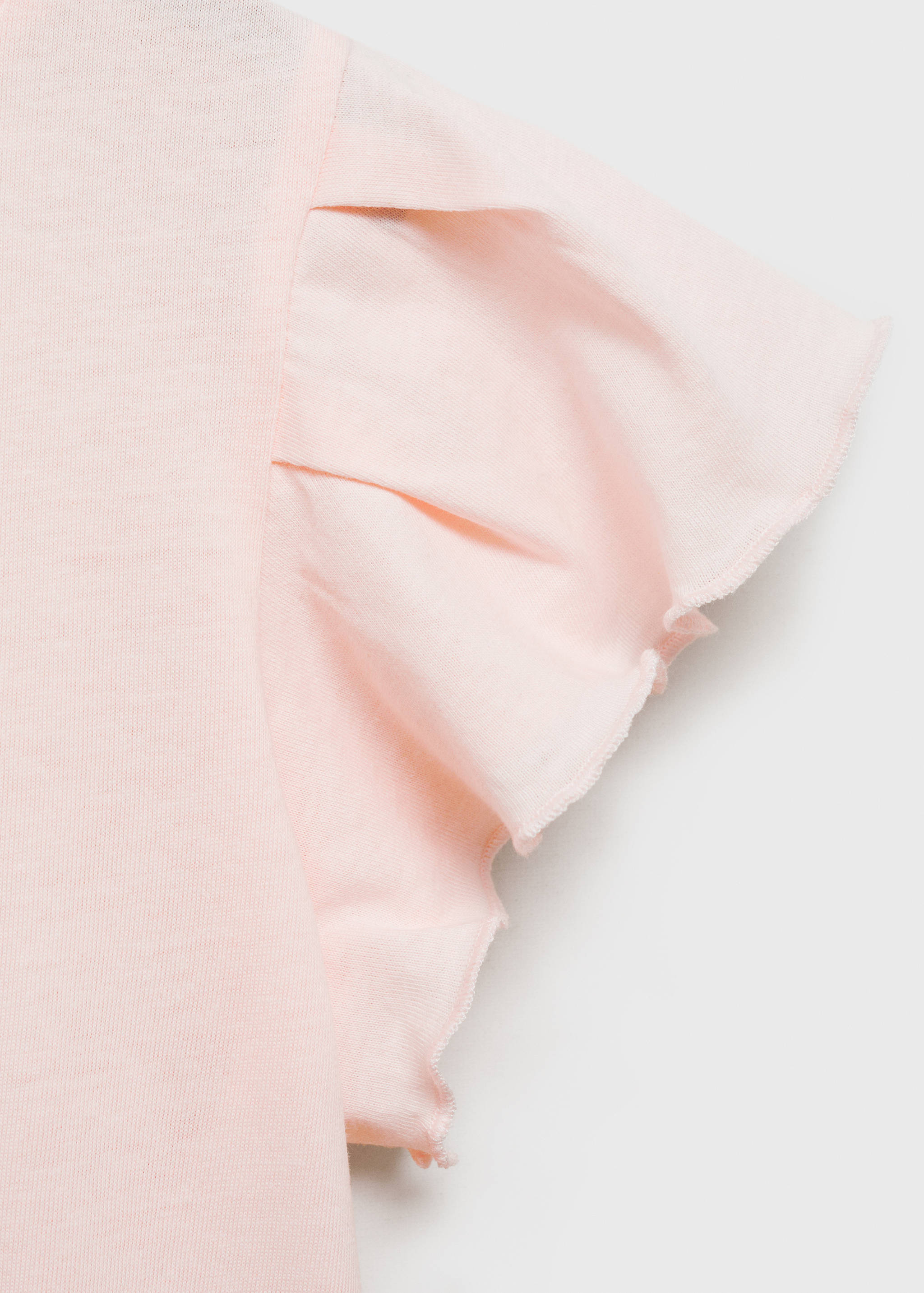 Short-sleeved ruffle t-shirt - Details of the article 8