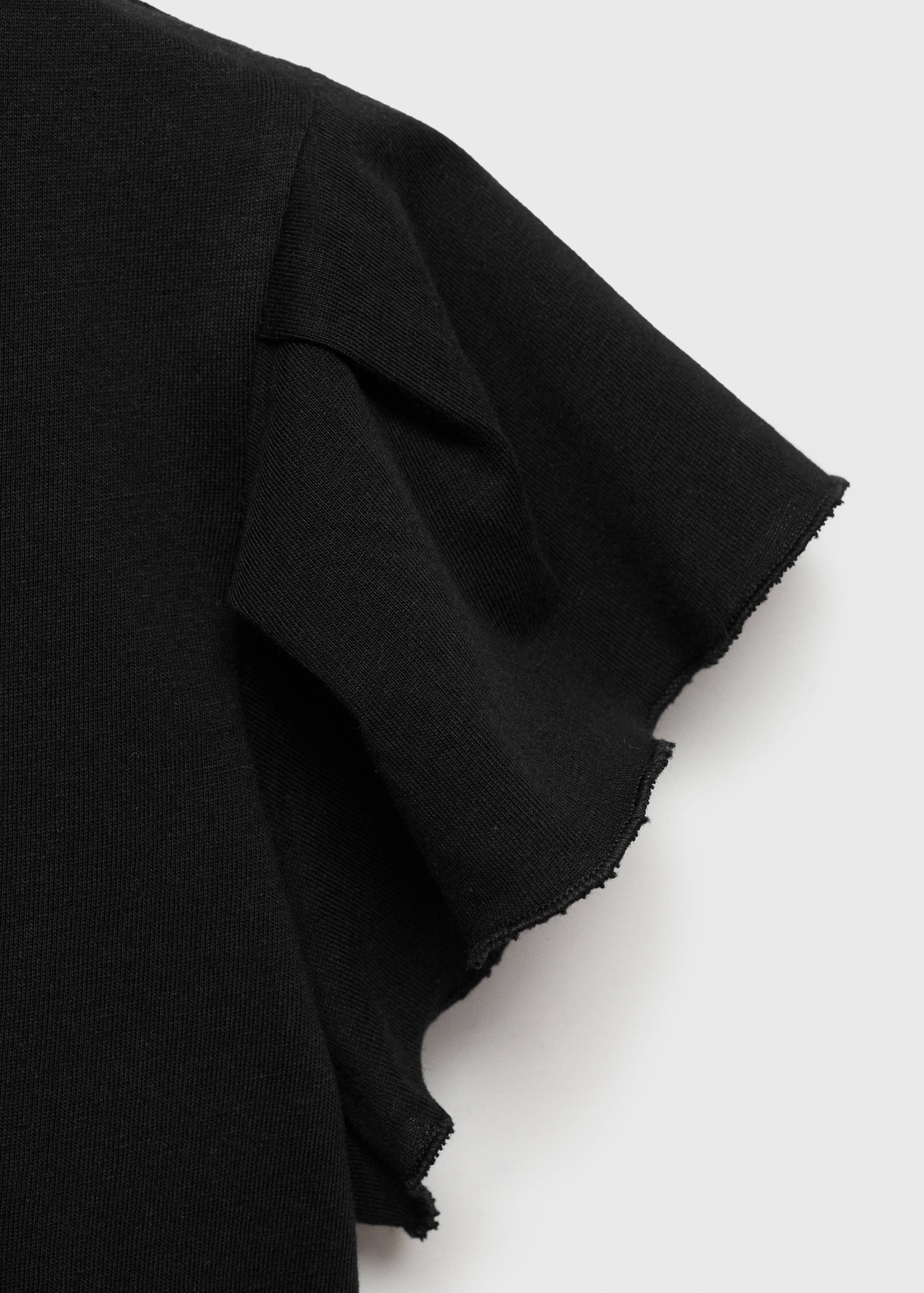 Short-sleeved ruffle t-shirt - Details of the article 8