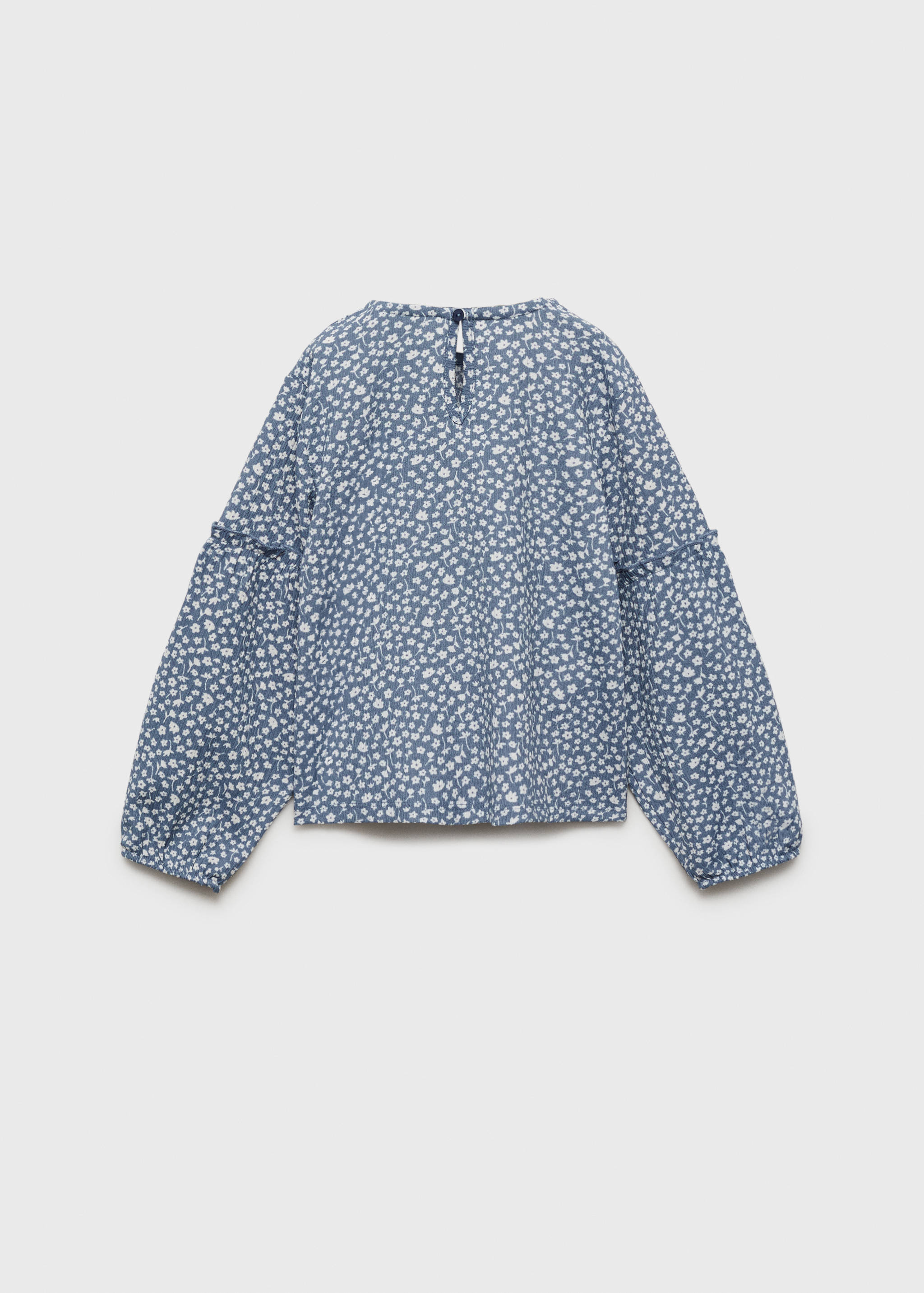 Floral long sleeve t-shirt - Reverse of the article