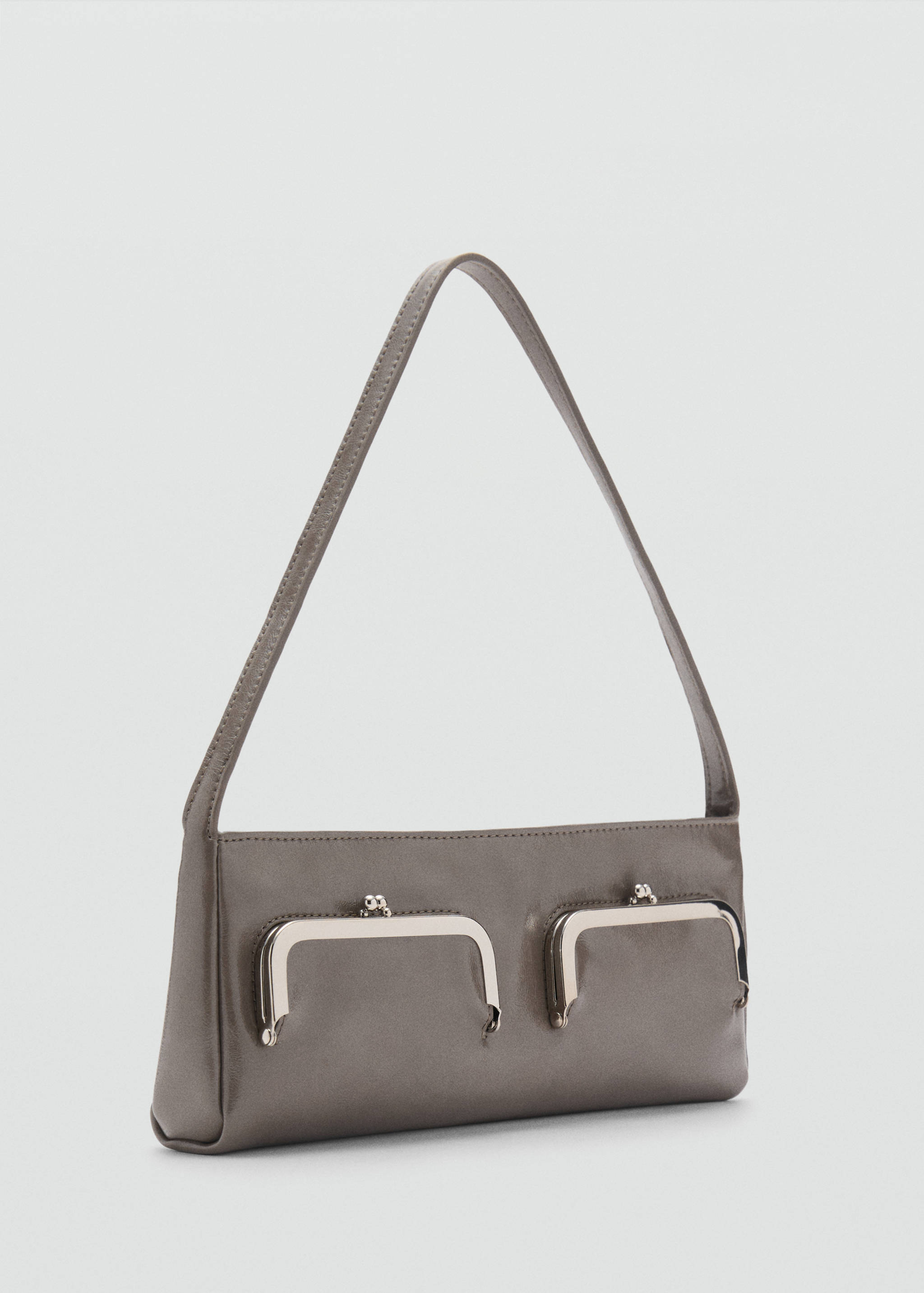 Shoulder bag with pochette pockets - Medium plane
