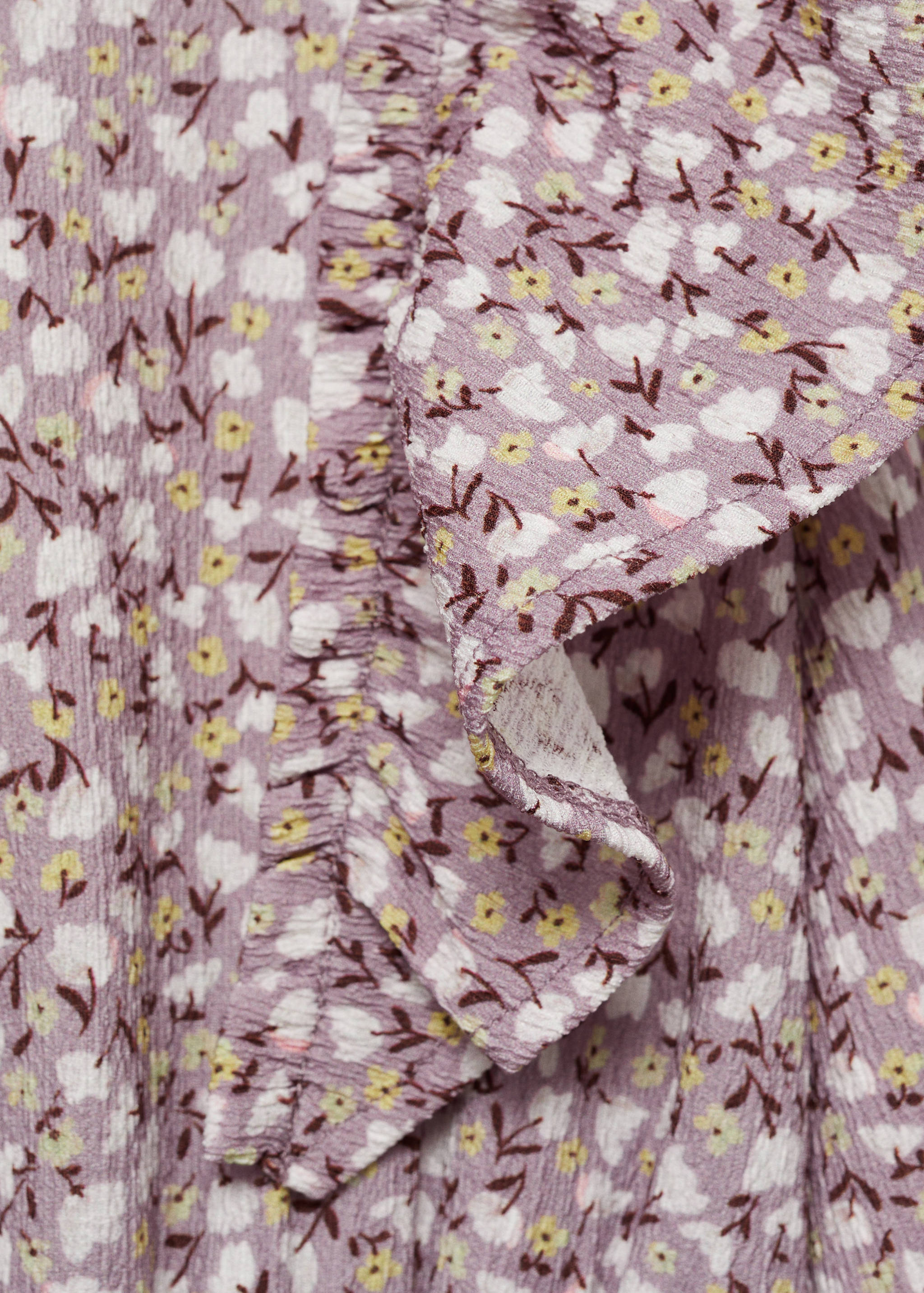 Ruffled floral dress - Details of the article 8