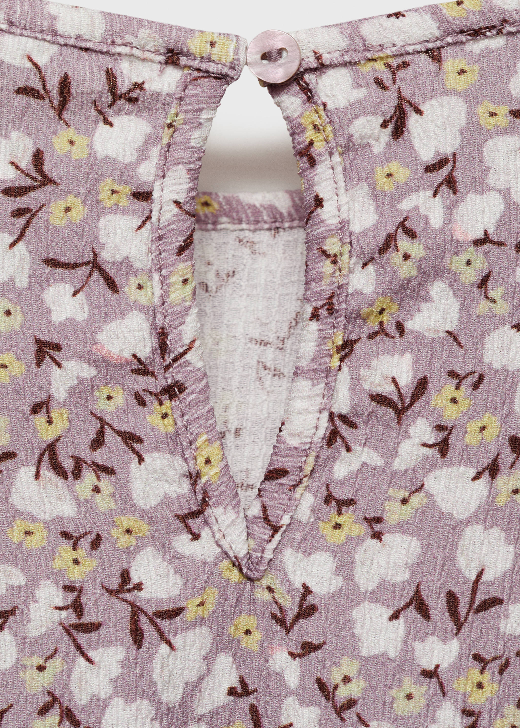Ruffled floral dress - Details of the article 0