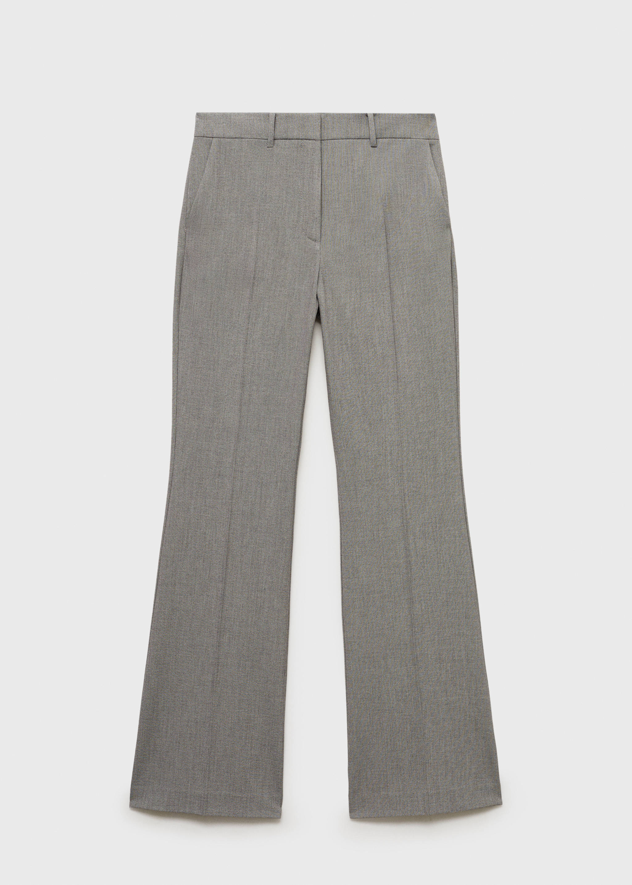 Прямые костюмные брюки - Изделие без модели